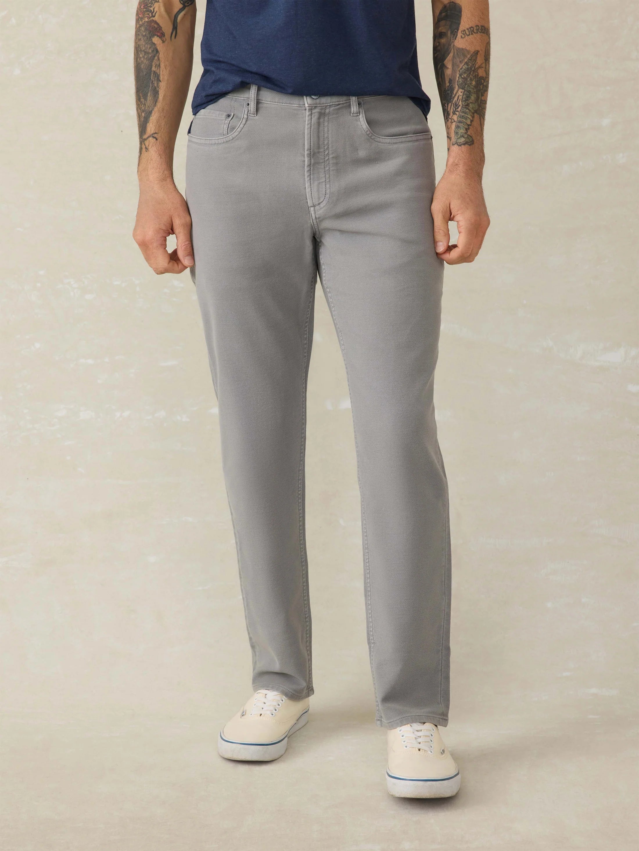 Stretch Terry 5 pocket