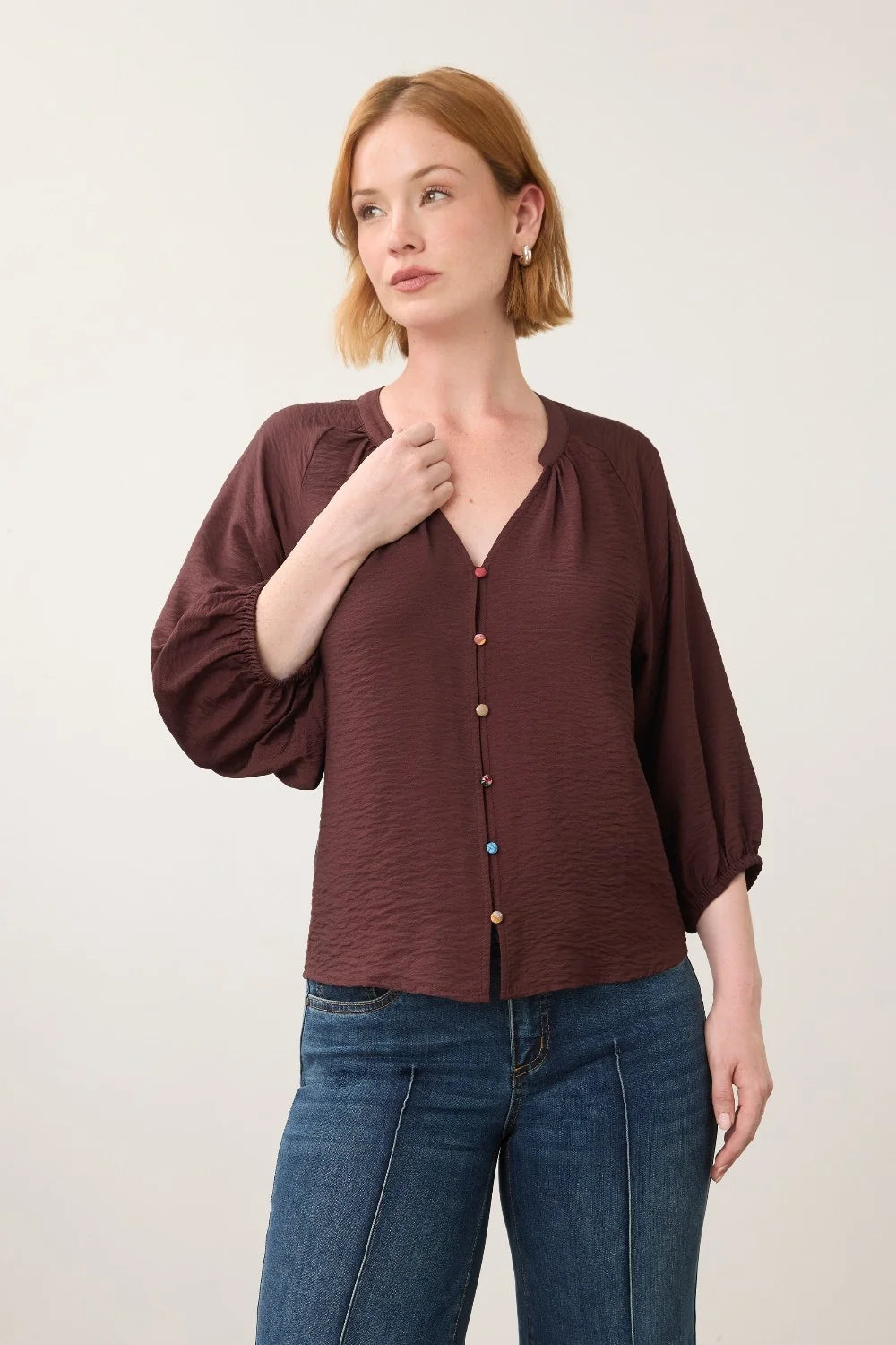 Colorful Button Shirt 7304869