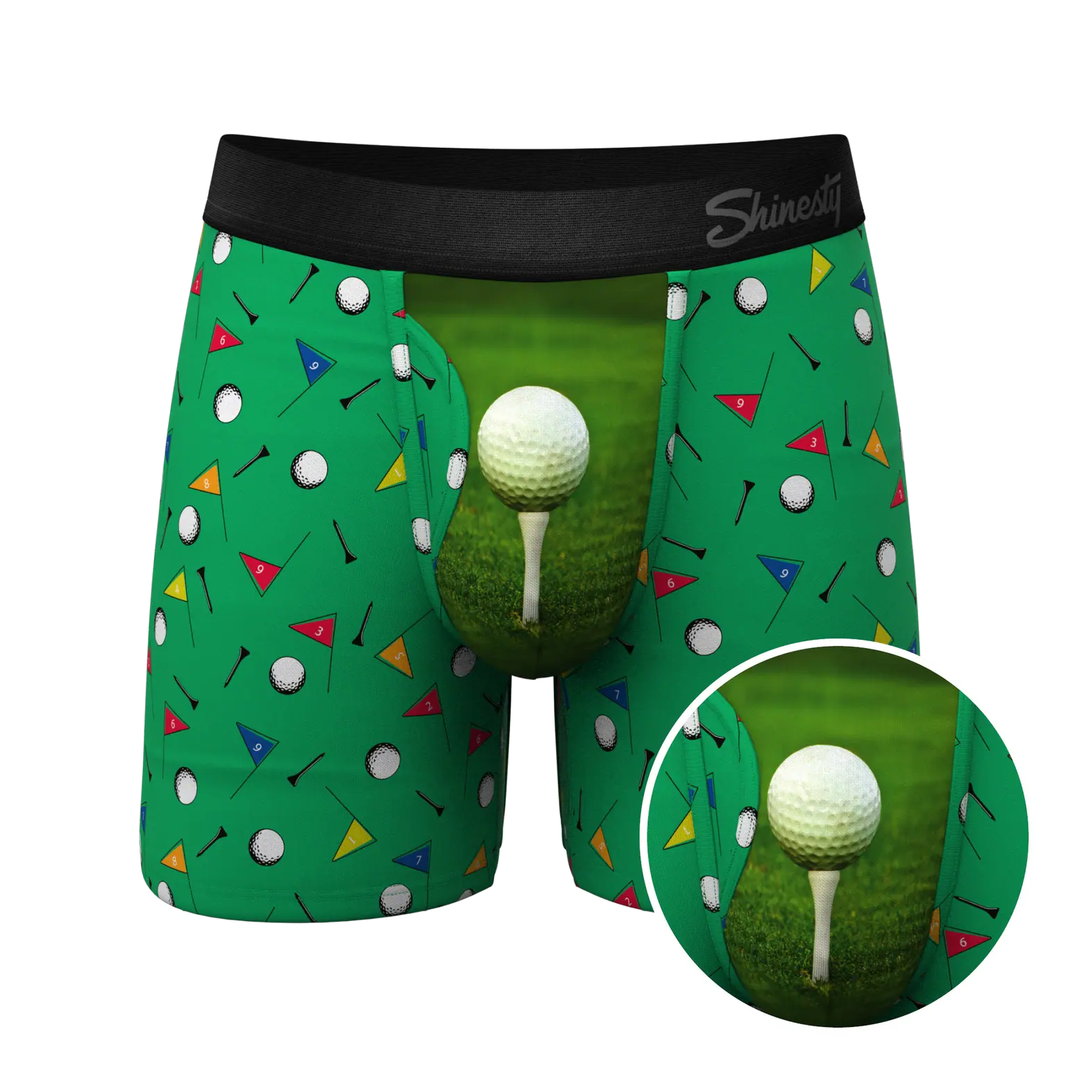 The Front Nine | Golf Ball Hammock® Pouch Underwear with Fly SHN-1016