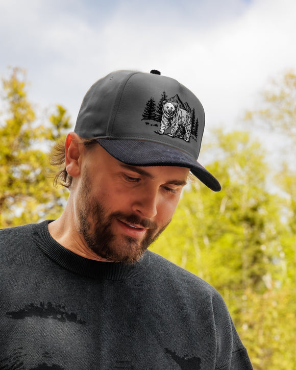 Grizz Corduroy Retro Brim
