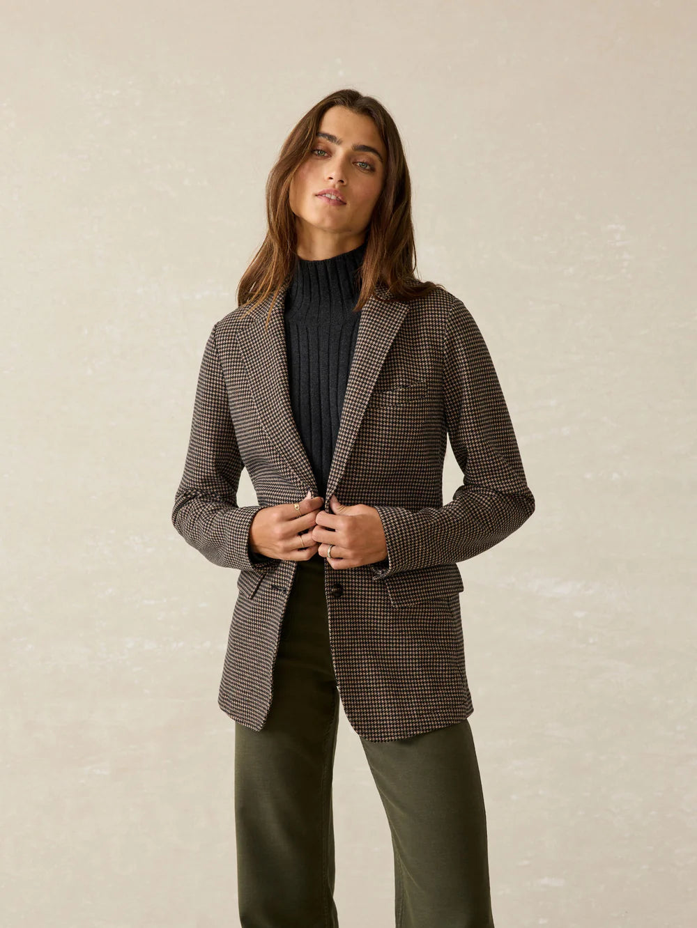 Inlet Houndstooth Blazer