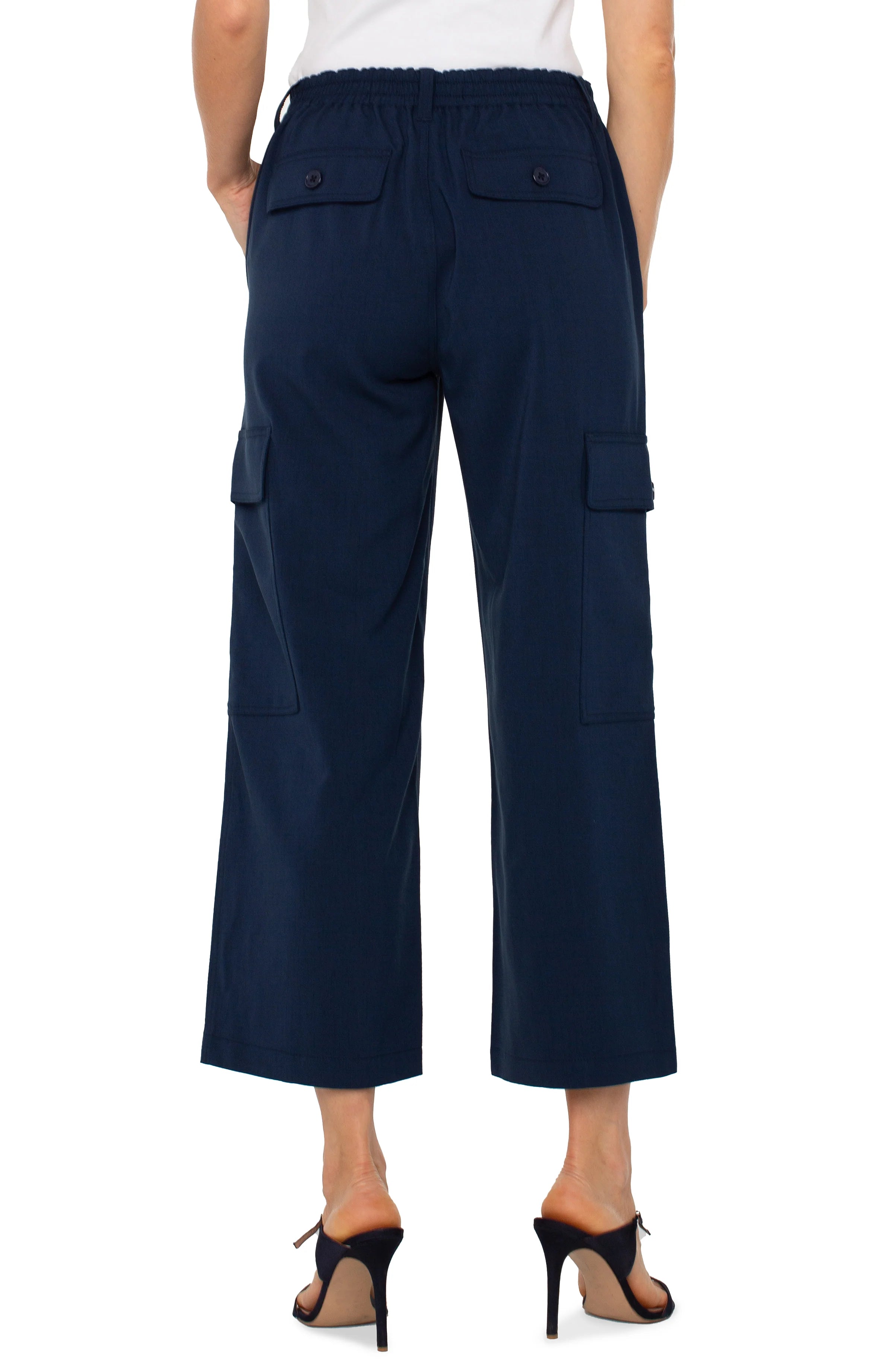 Hi-Rise Cargo Crop Straight 26" ins