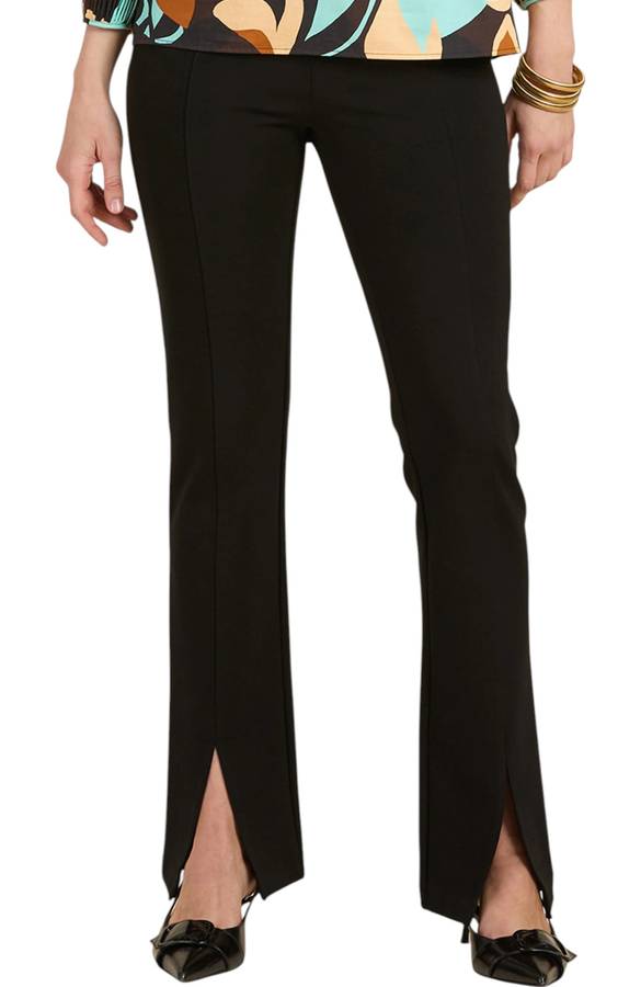 Margie Stretch Slit Front Pant