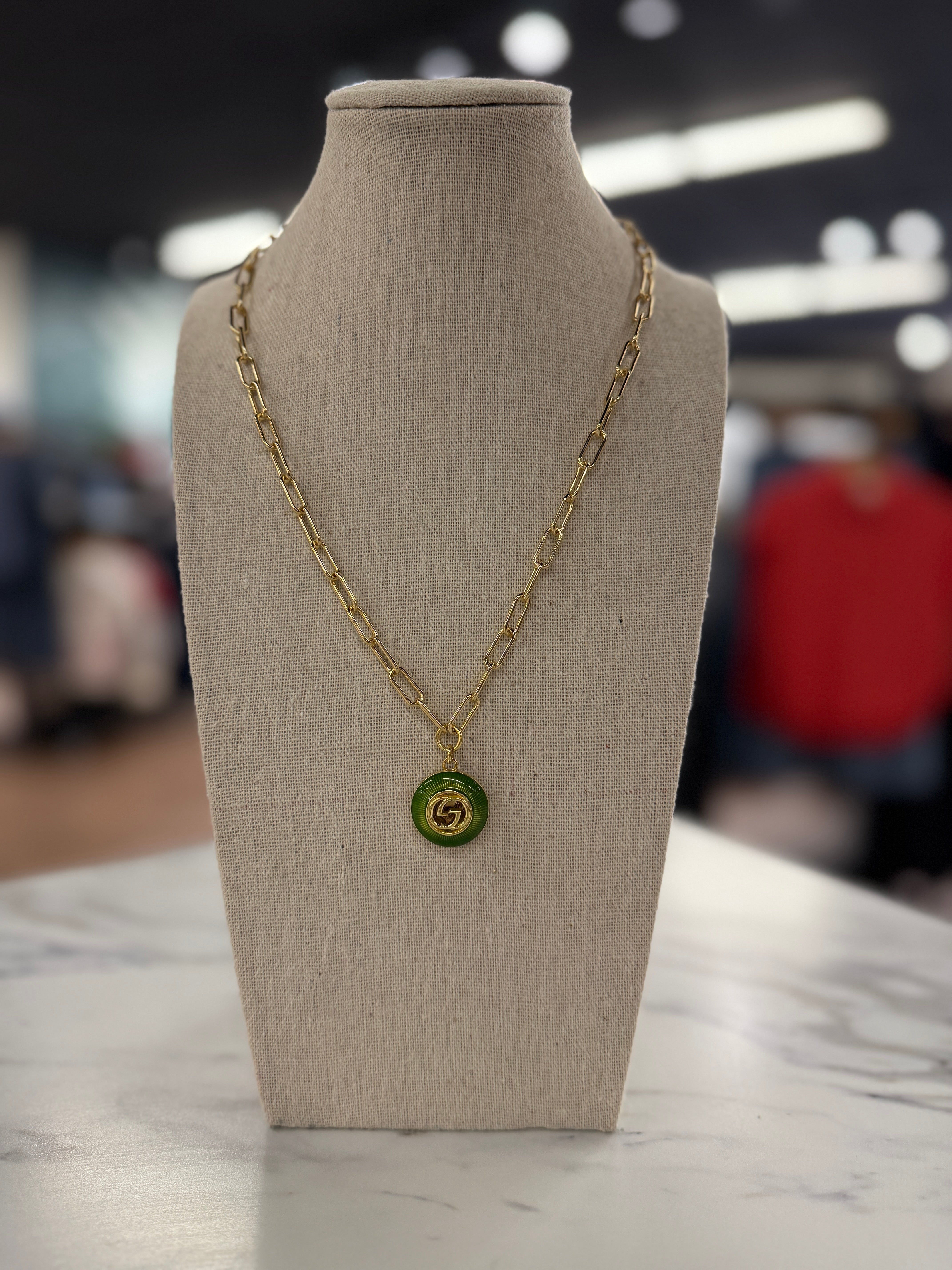 Gold Paperclip Chain