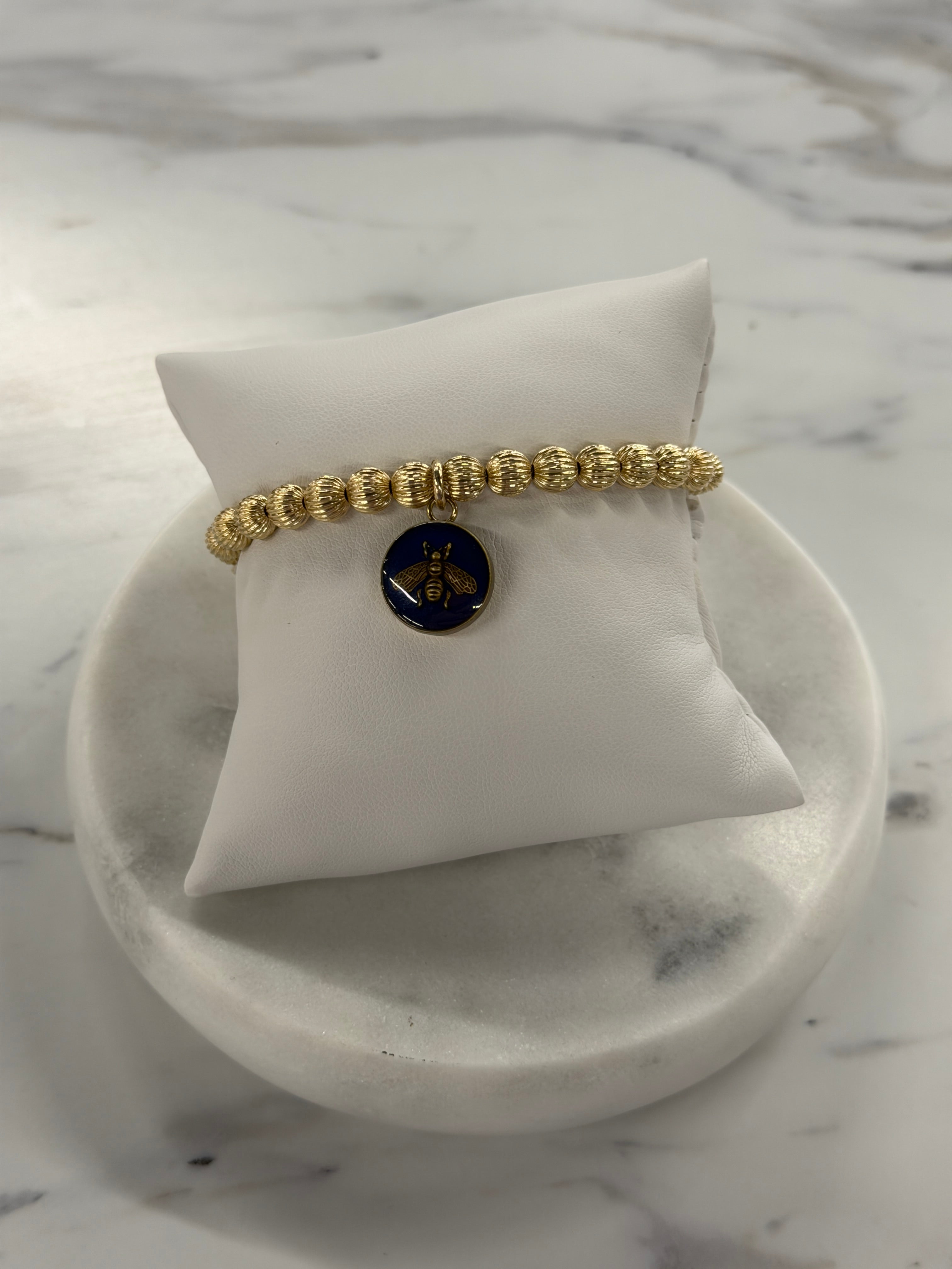 14K Gold Filled Grooved 6mm