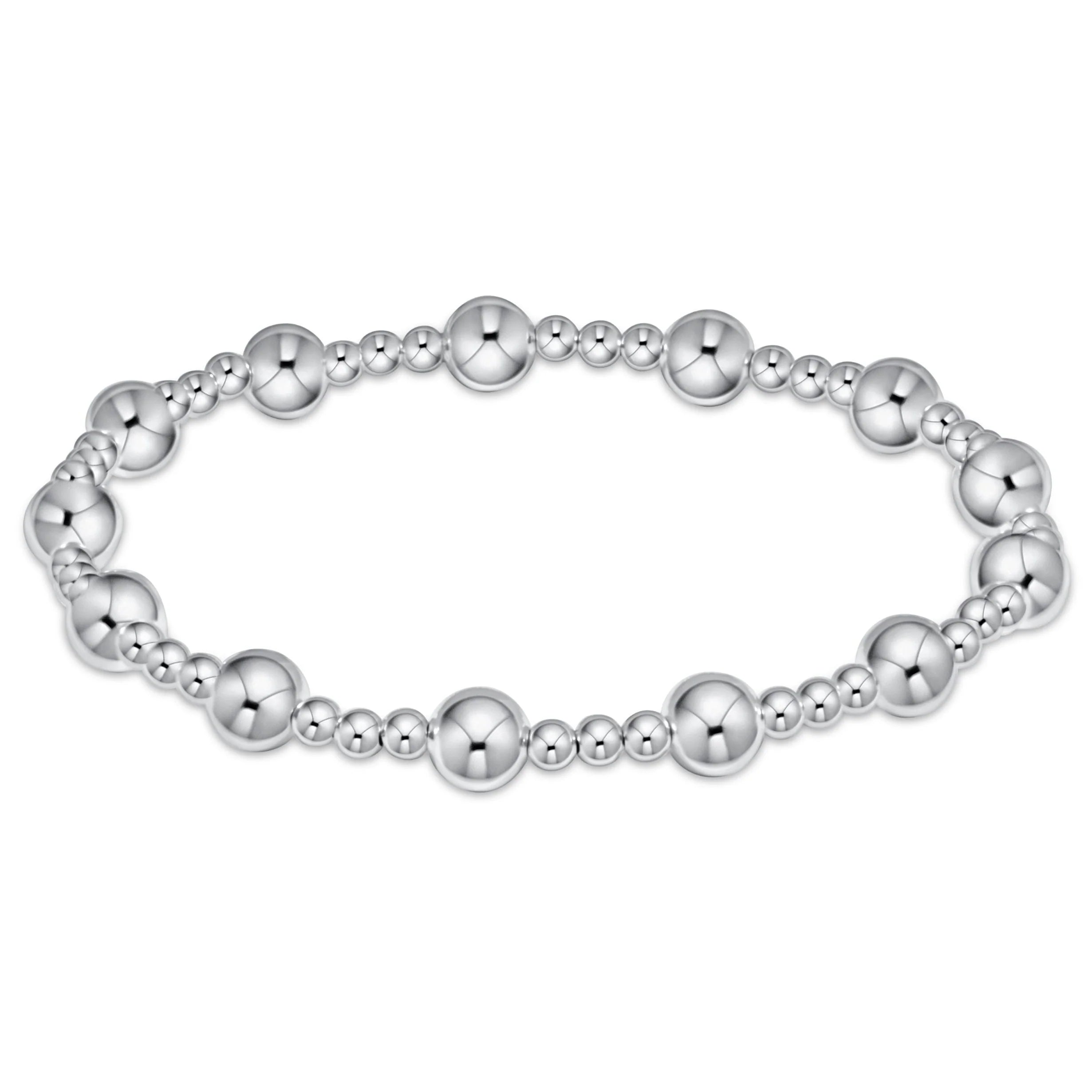 Classic Sincerity Pattern 6mm Bead Bracelet