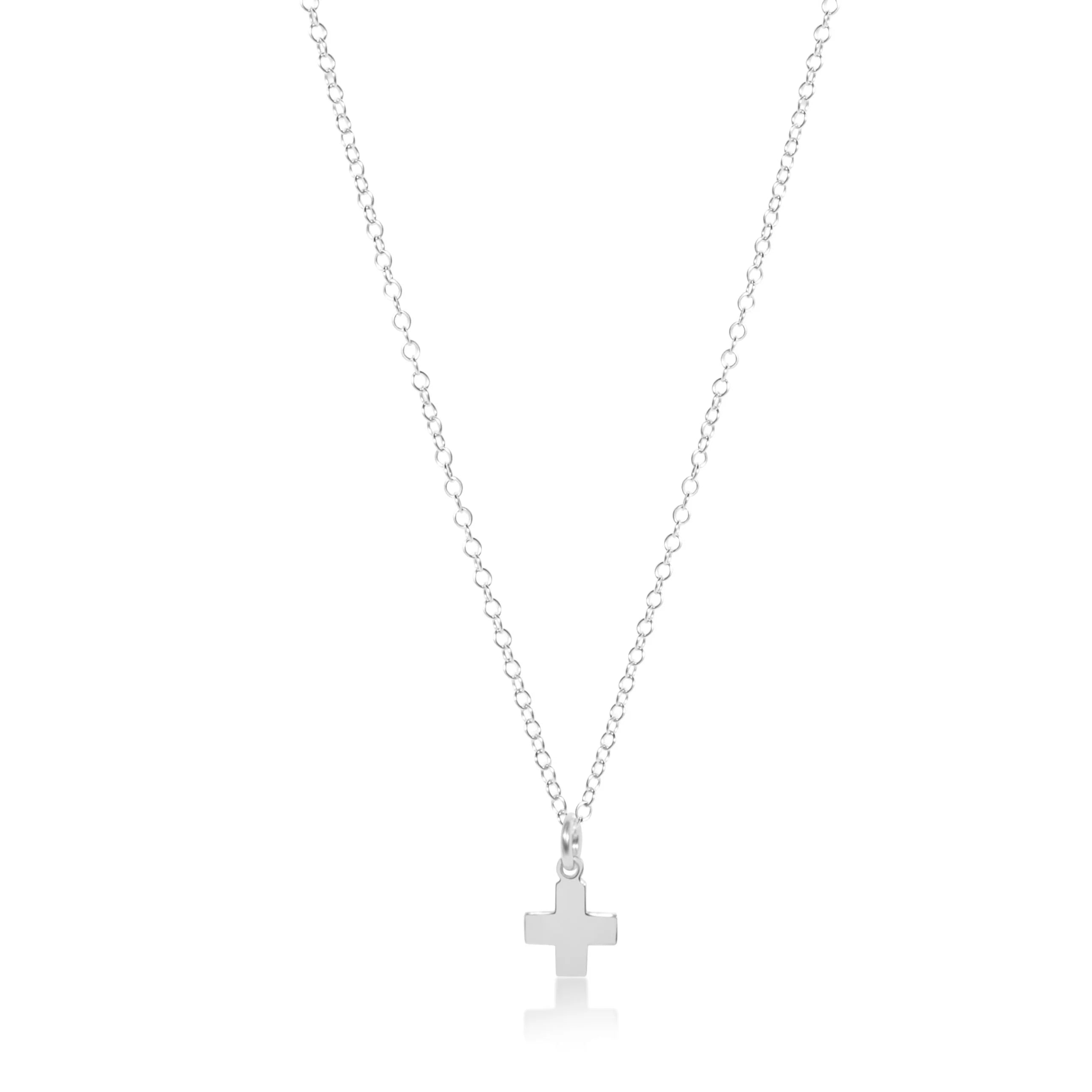 Signature Cross Charm Necklace