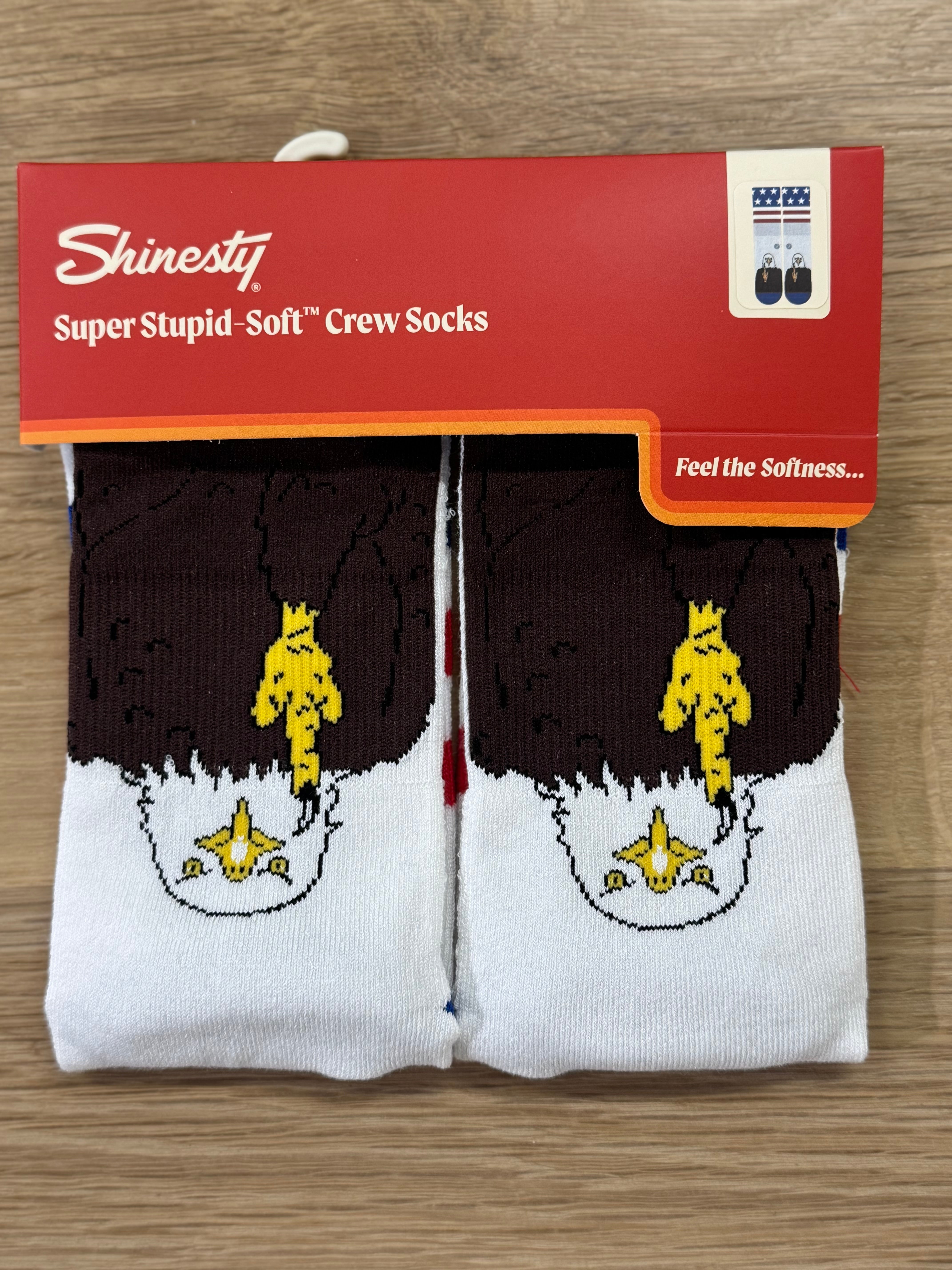 The One Finger Salute | Heel Hammock Crew Sock
