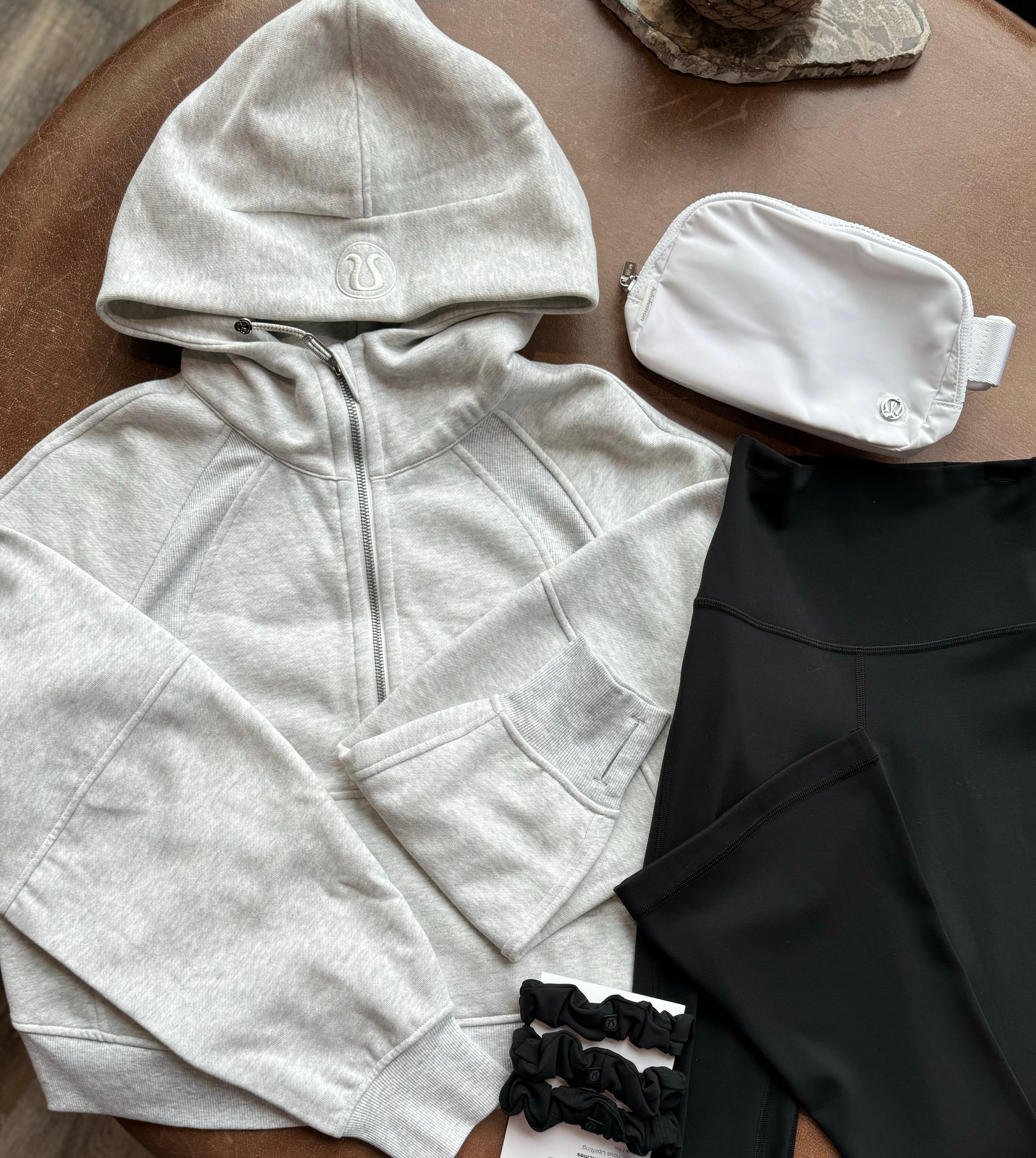 Scuba Oversized Half Zip Hoodie