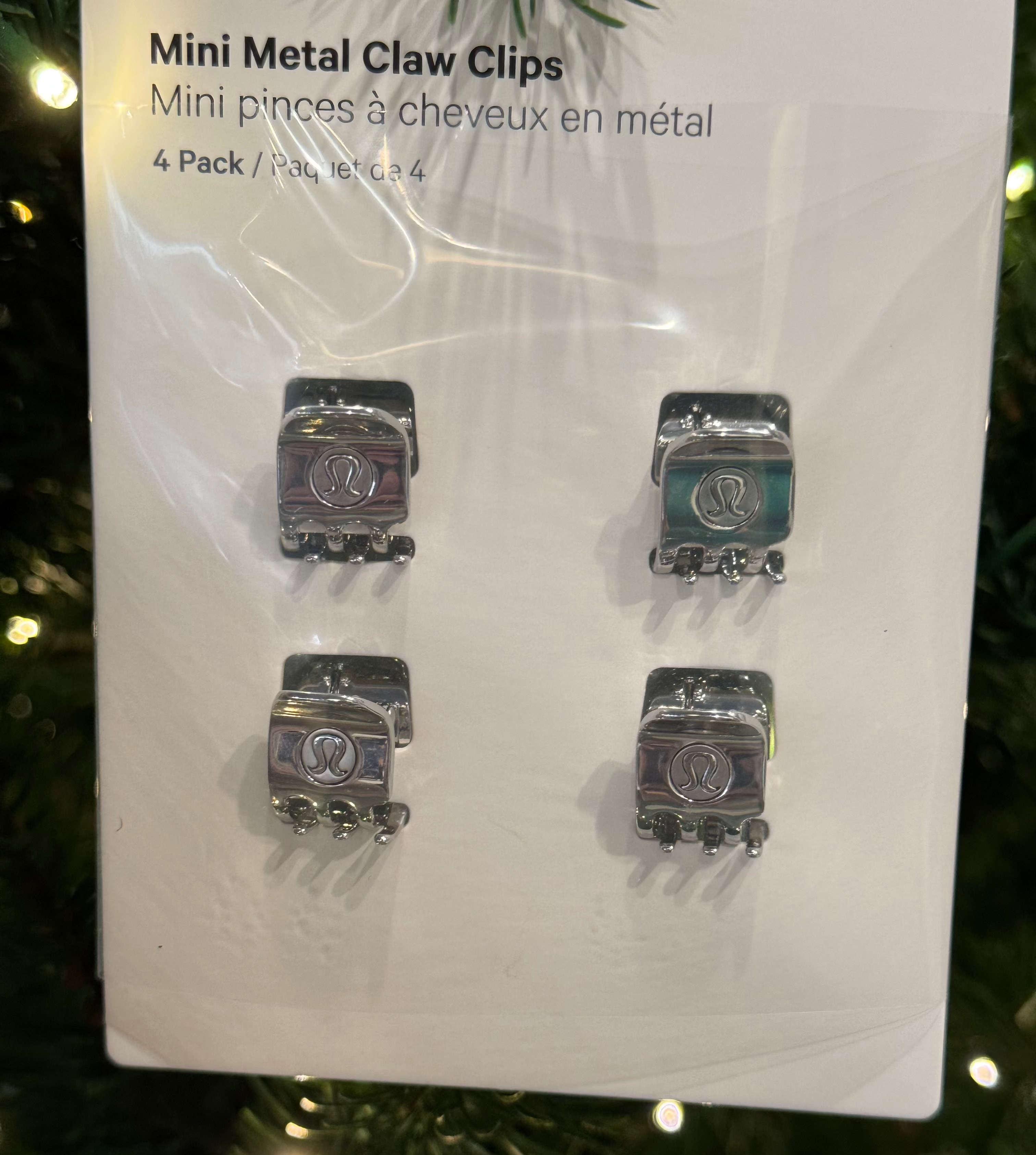 Mini Metal Claw Clips 4pk