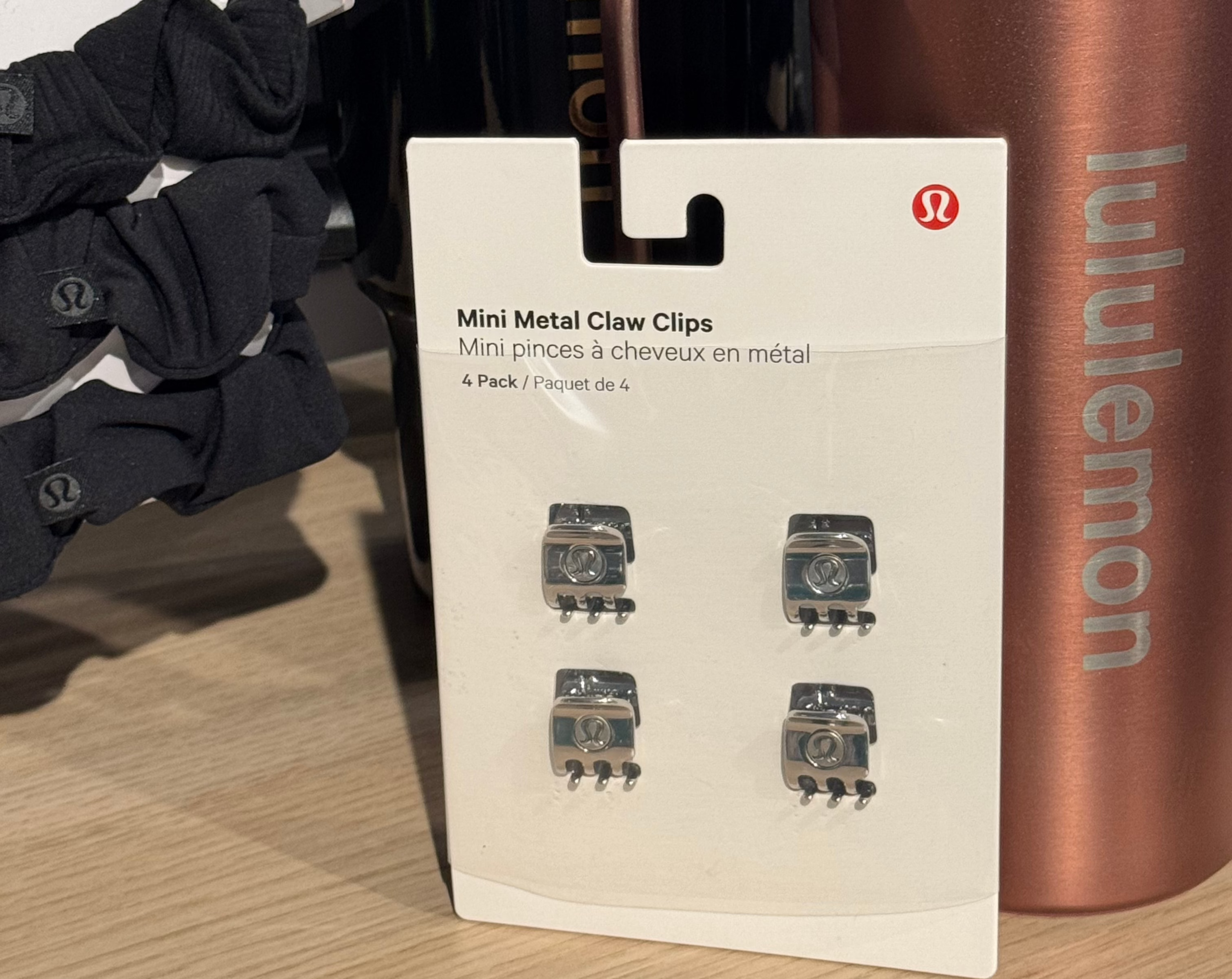 Mini Metal Claw Clips 4pk