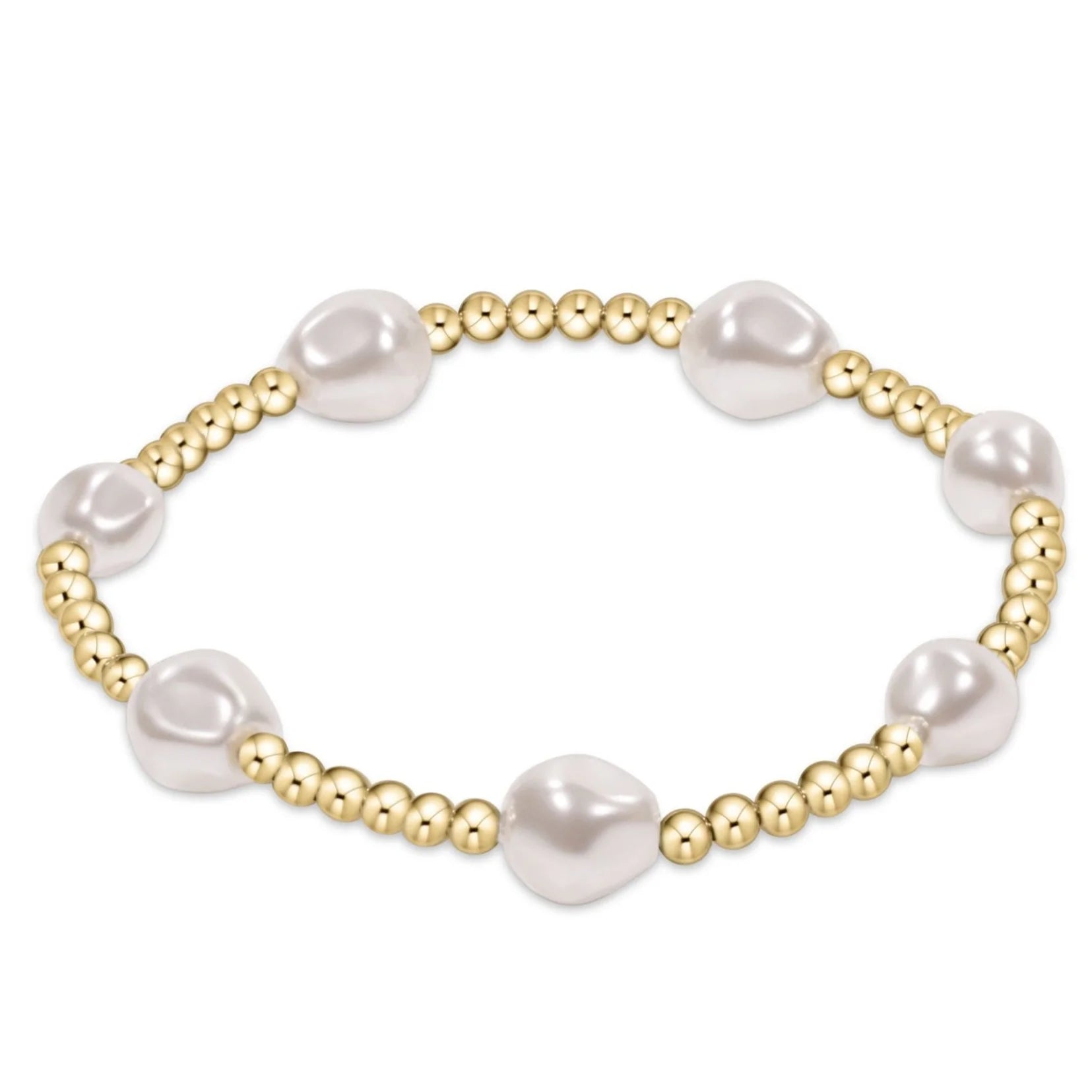 Admire Gold 3mm Bead Bracelet