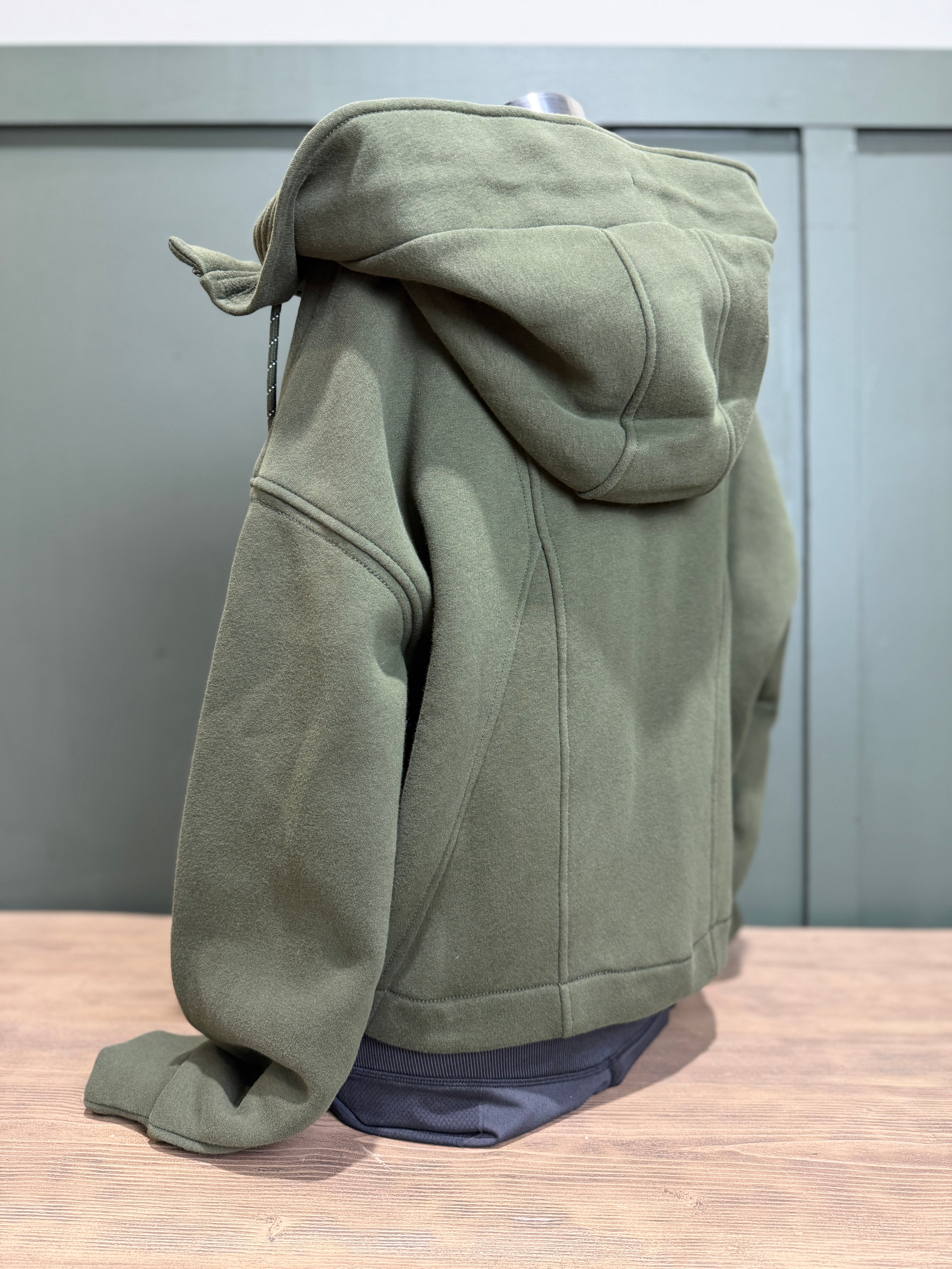 Spanx® Boostup Cotton Fleece Full Zip Hoodie