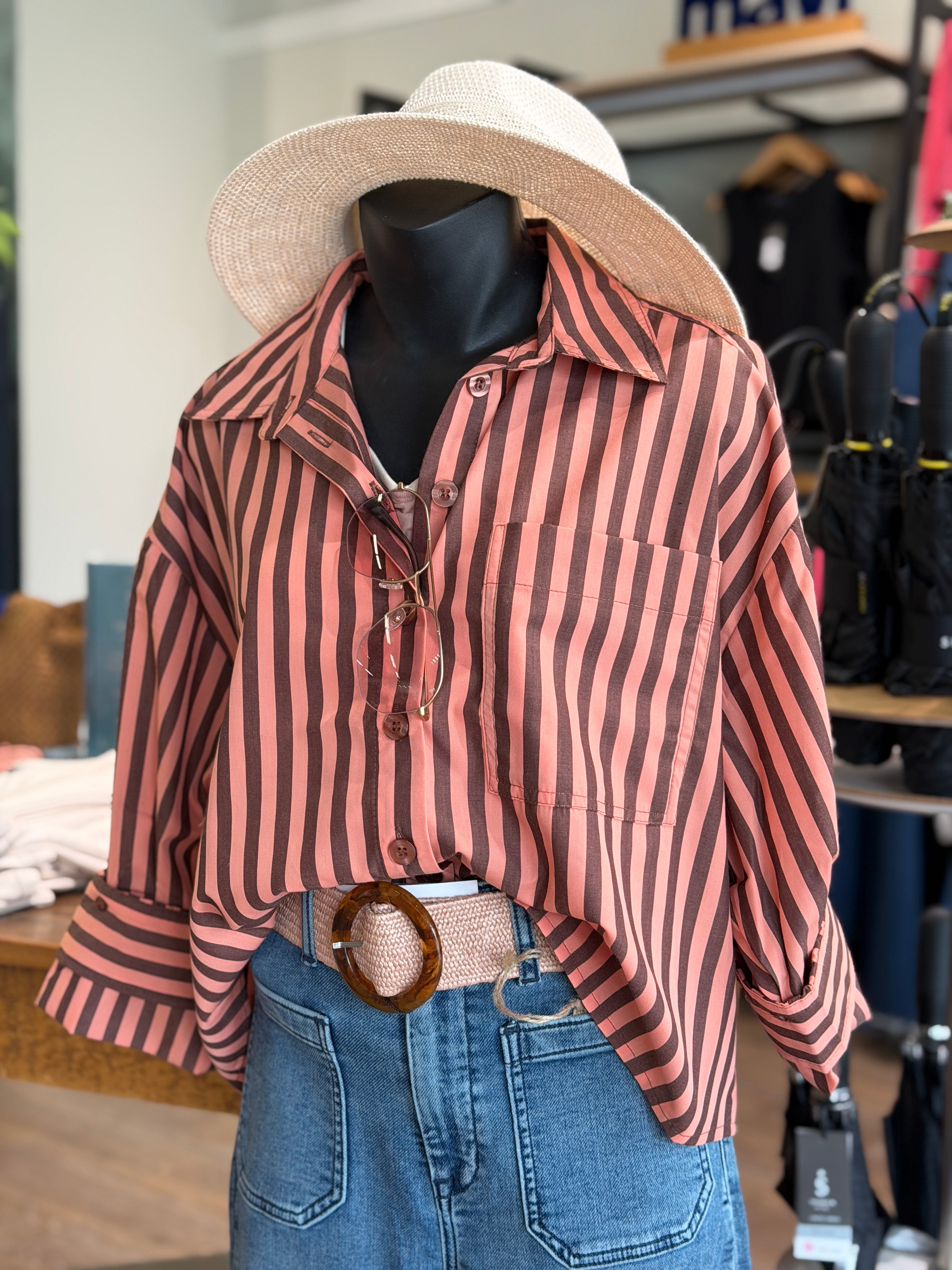 Stormi Button Down Top