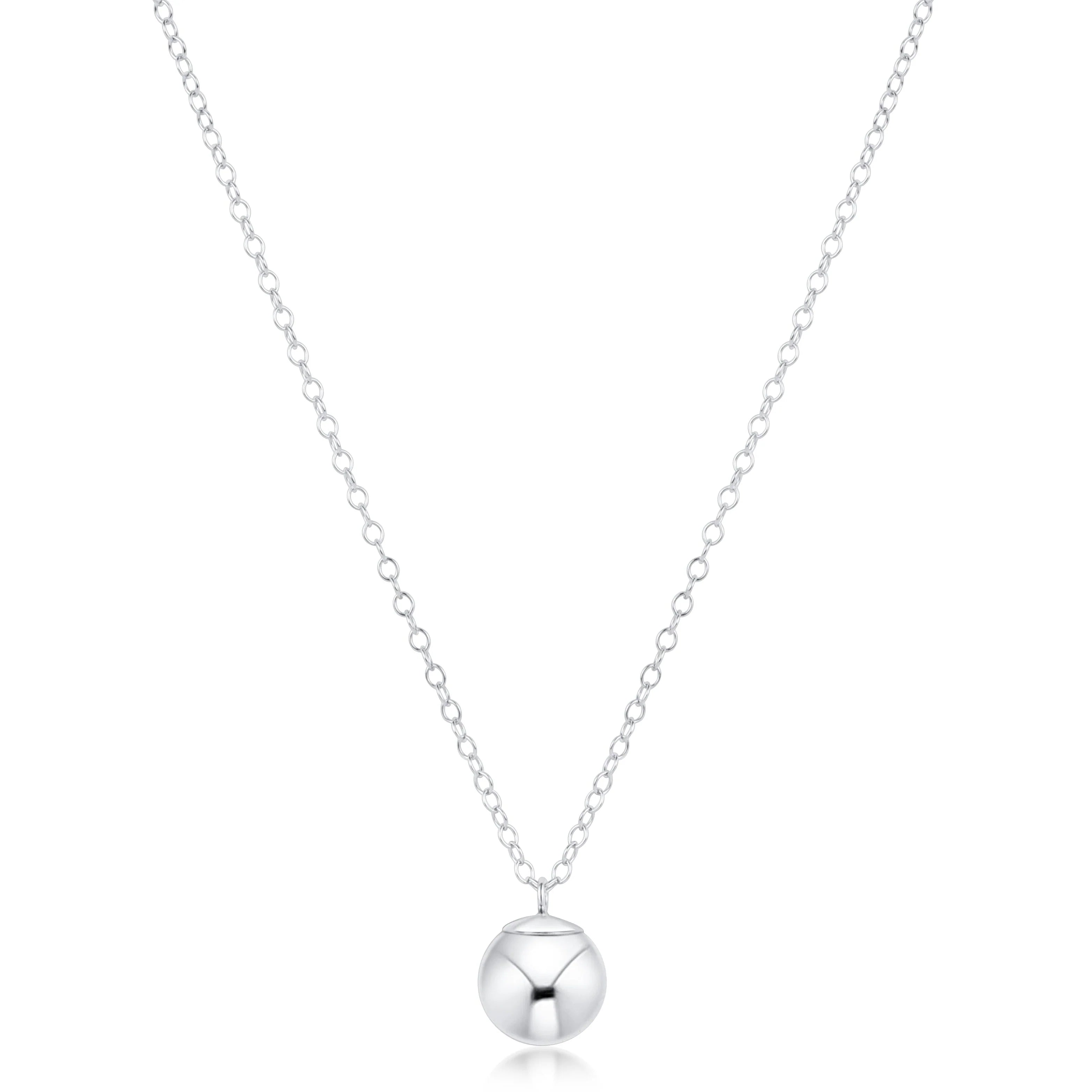 Classic 8mm Charm Necklace