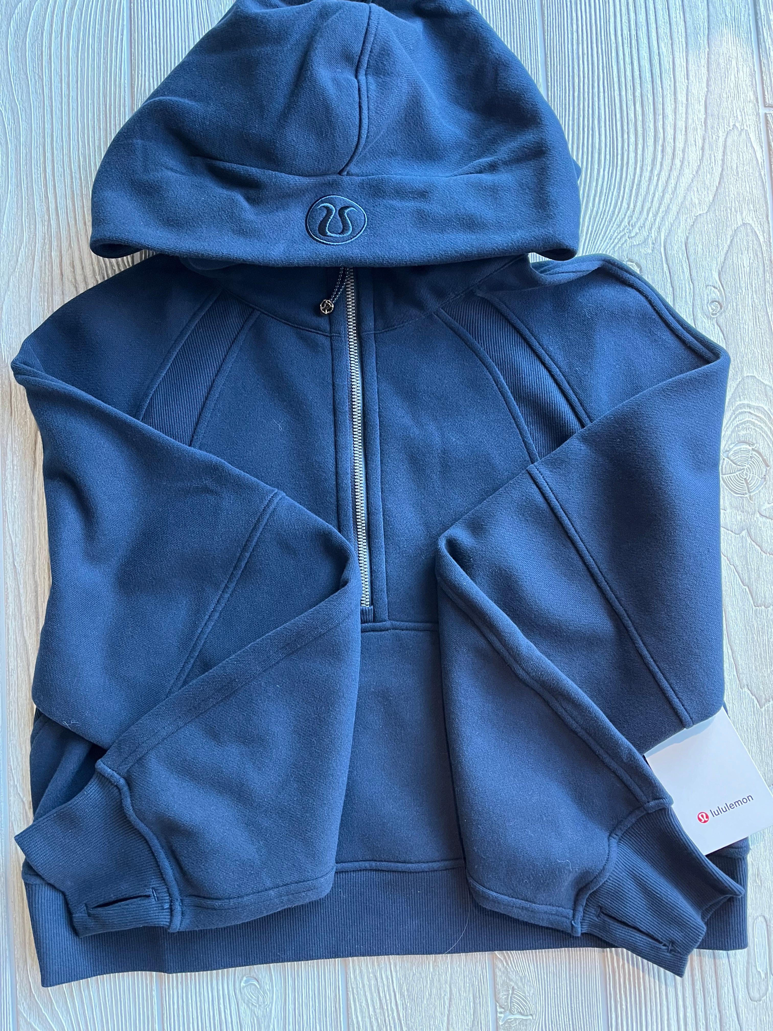 Scuba Oversized Half Zip Hoodie