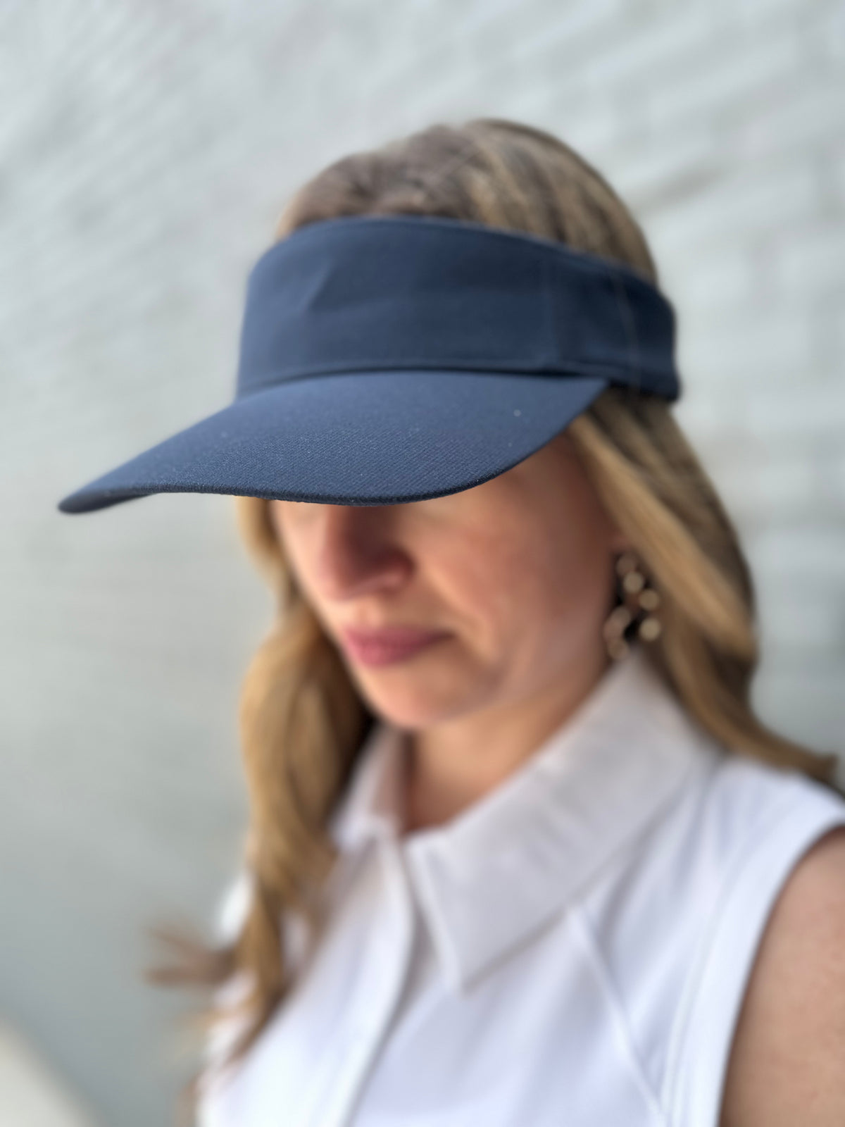 Lululemon Removable Sweatband Cotton Twill Visor M/L PKHZ New Removable Sweatband All-Sport Visor | Men main image 3