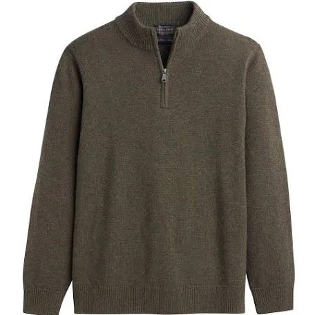 Wool 1/4 Zip Sweater