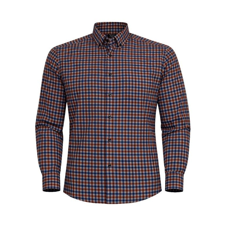 LS BD Collar Stretch Shirt J1516