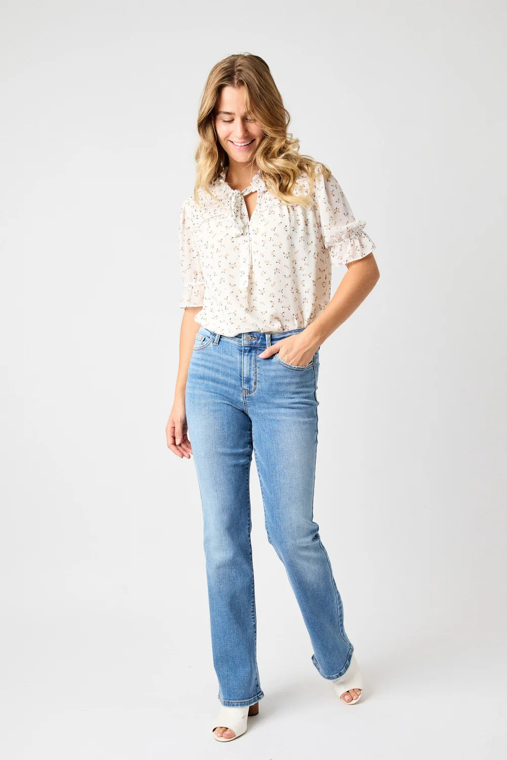 Mid Rise Vintage Bootcut  82547