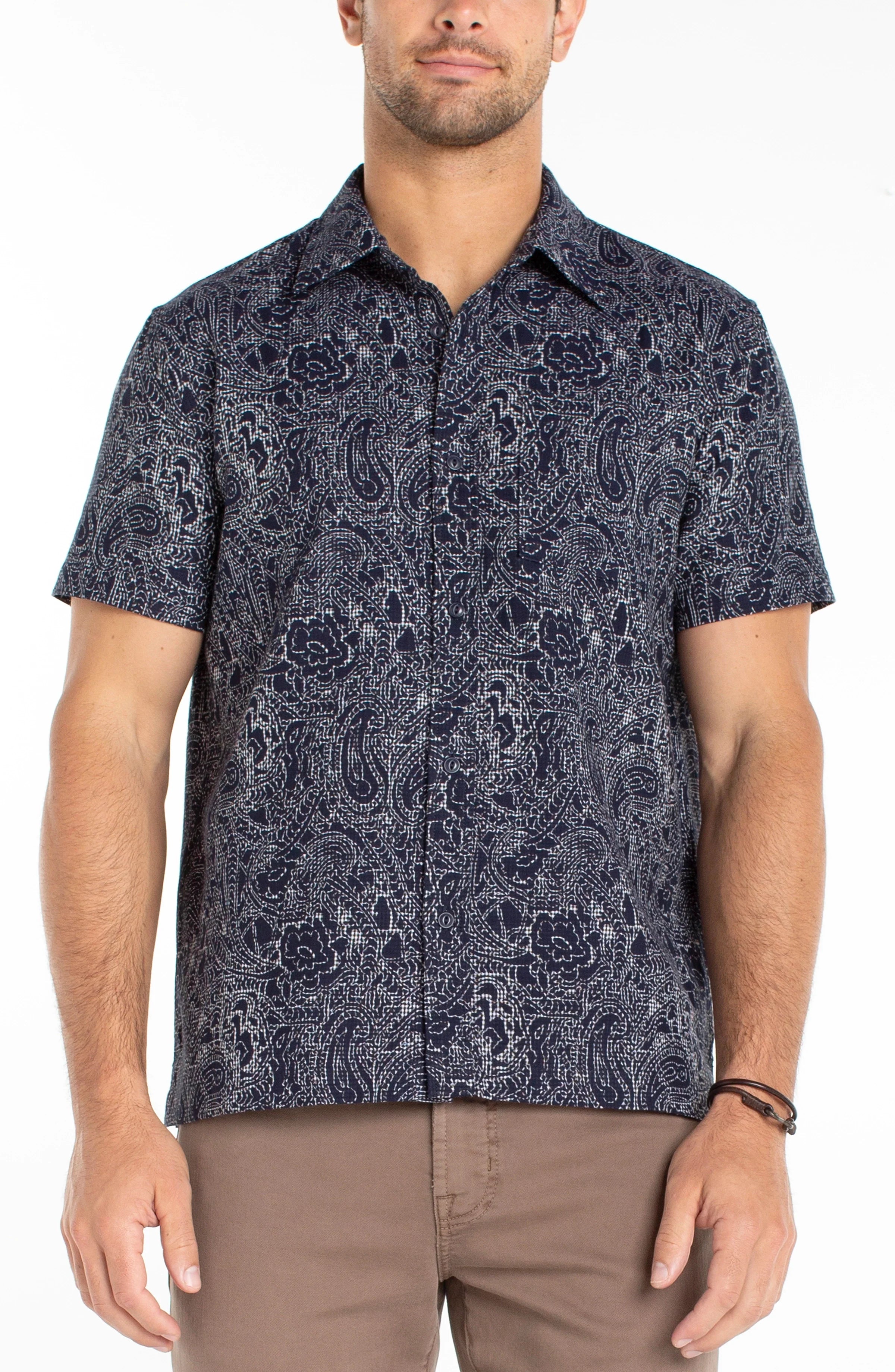 Men's SS Button Up Shirt