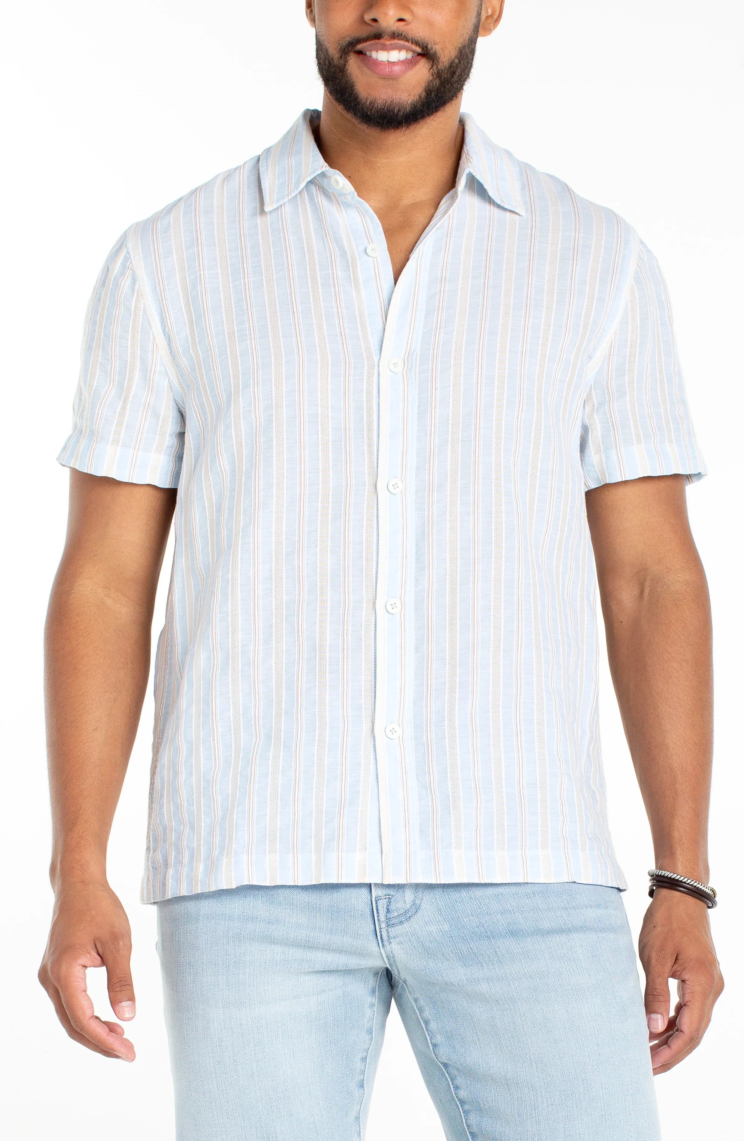 Men's SS Button Up Shirt