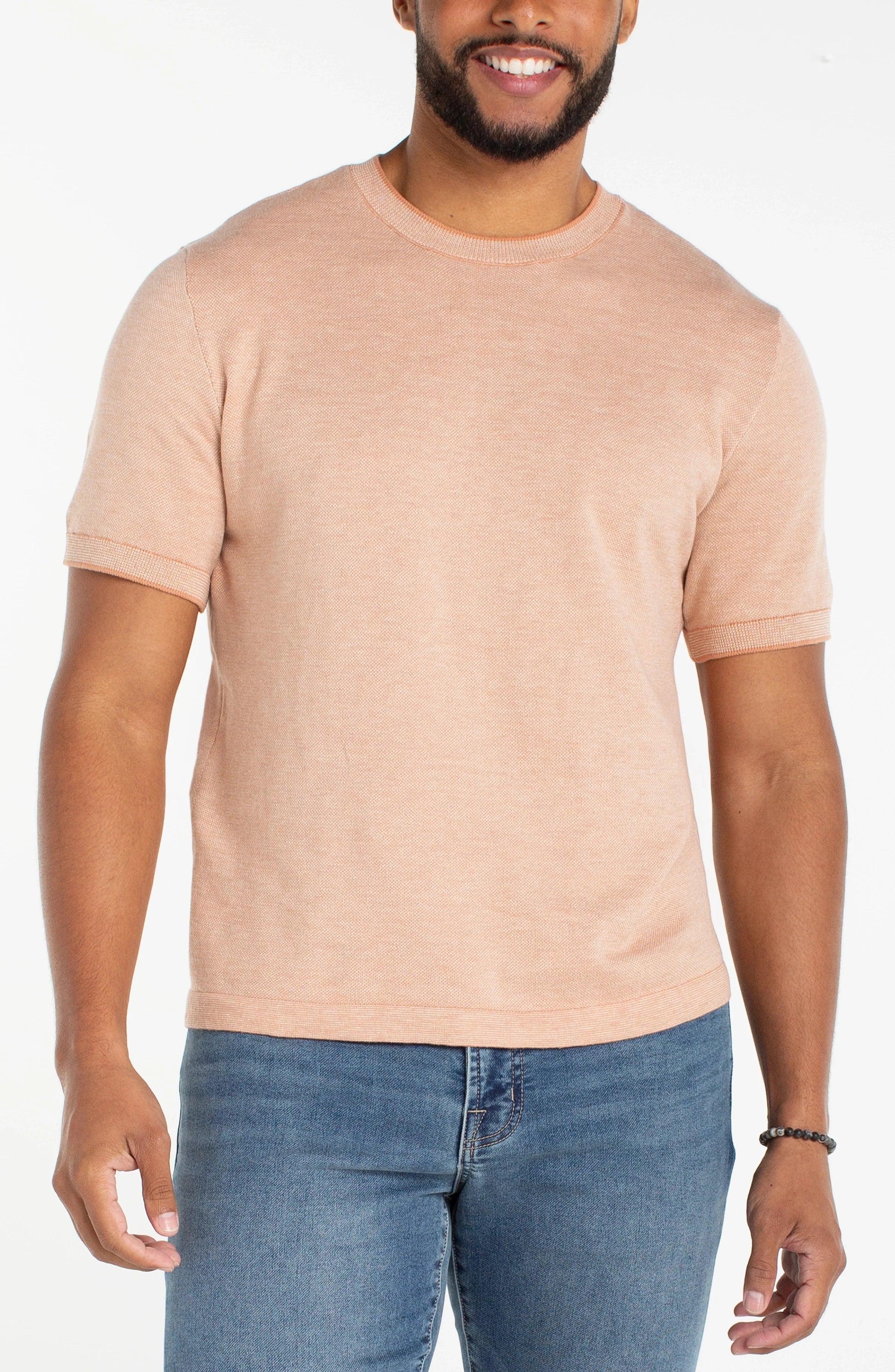 Men's S/S Crewneck Sweater Tee