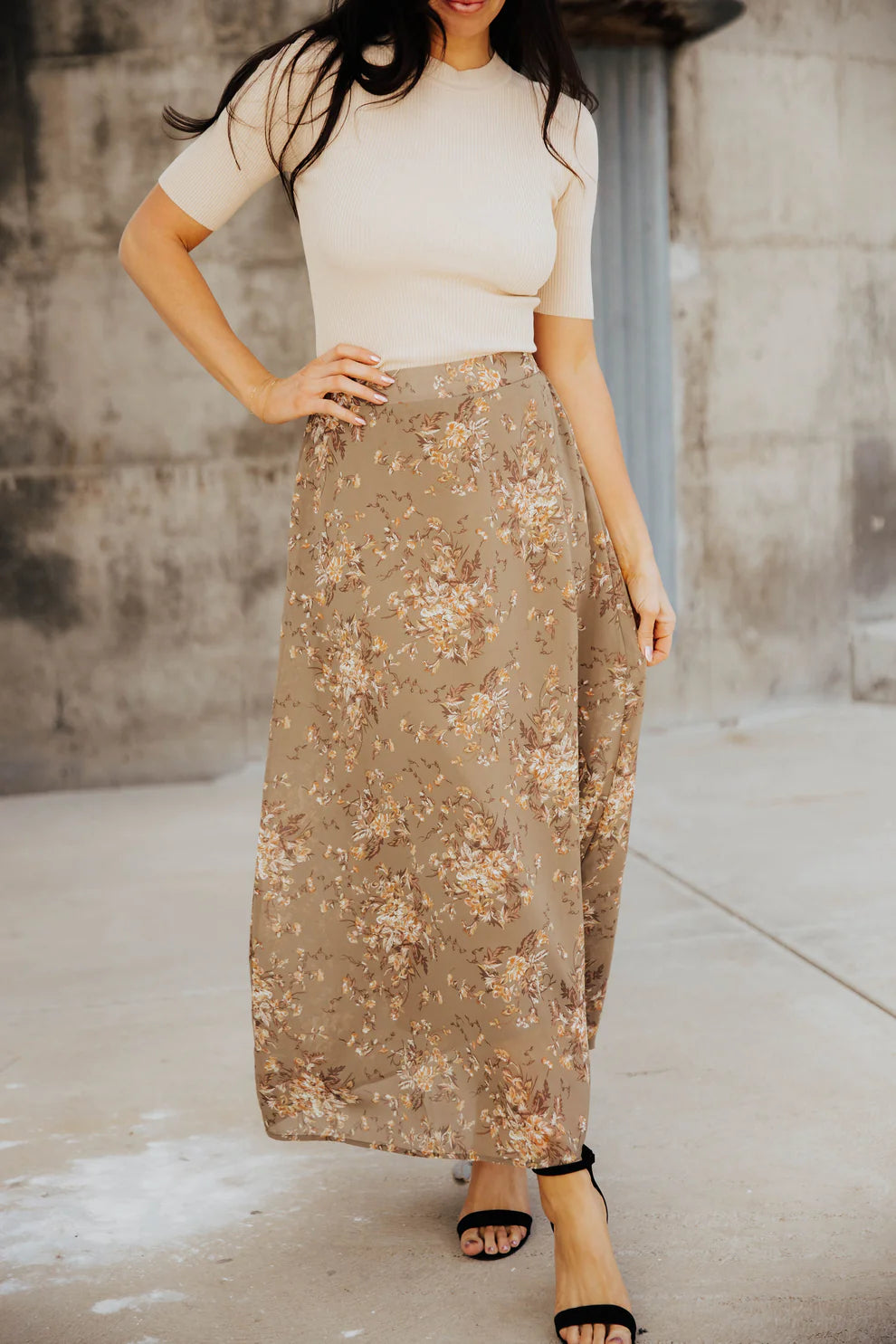 Maxi Slip Skirt