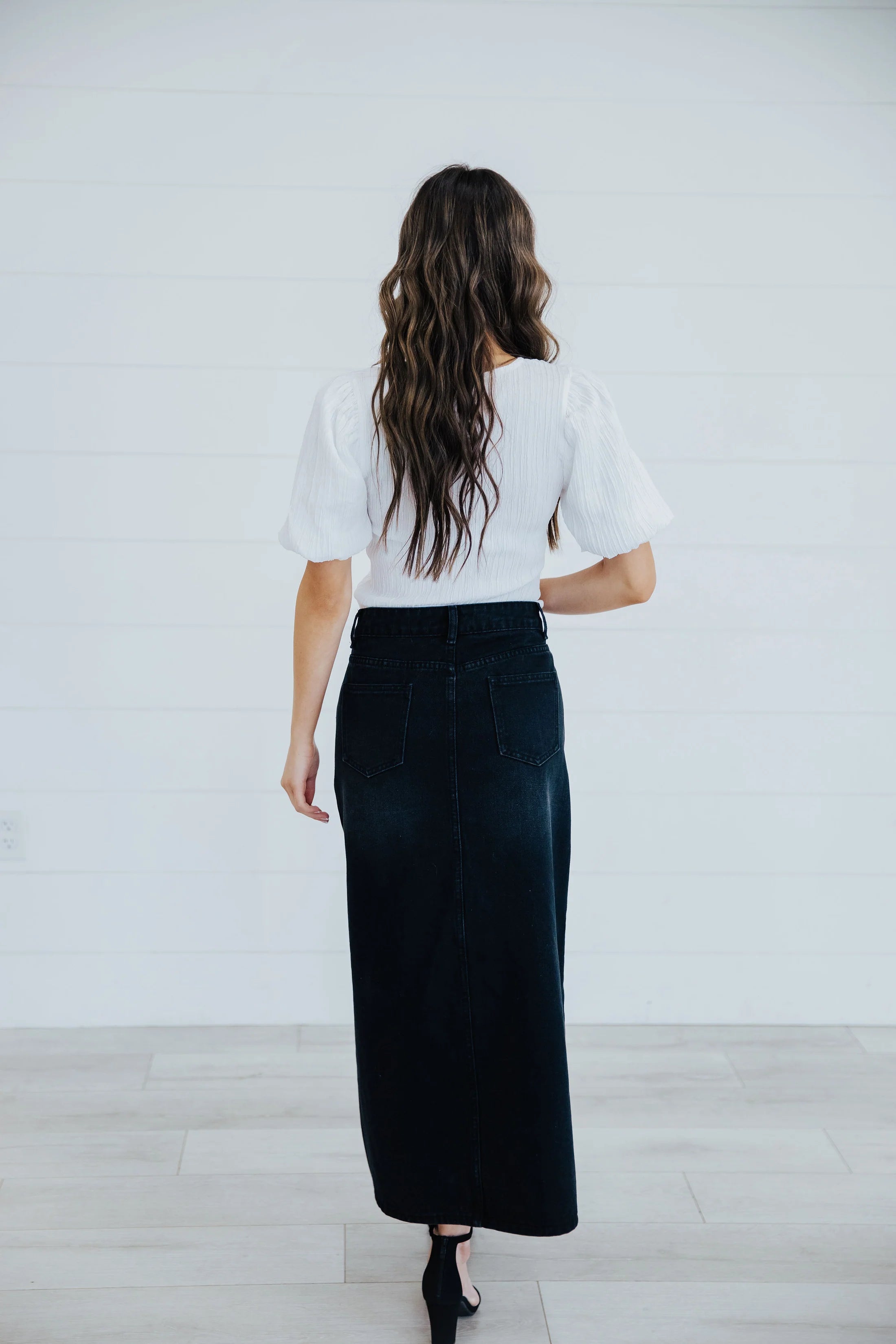 Maxi Denim Skirt