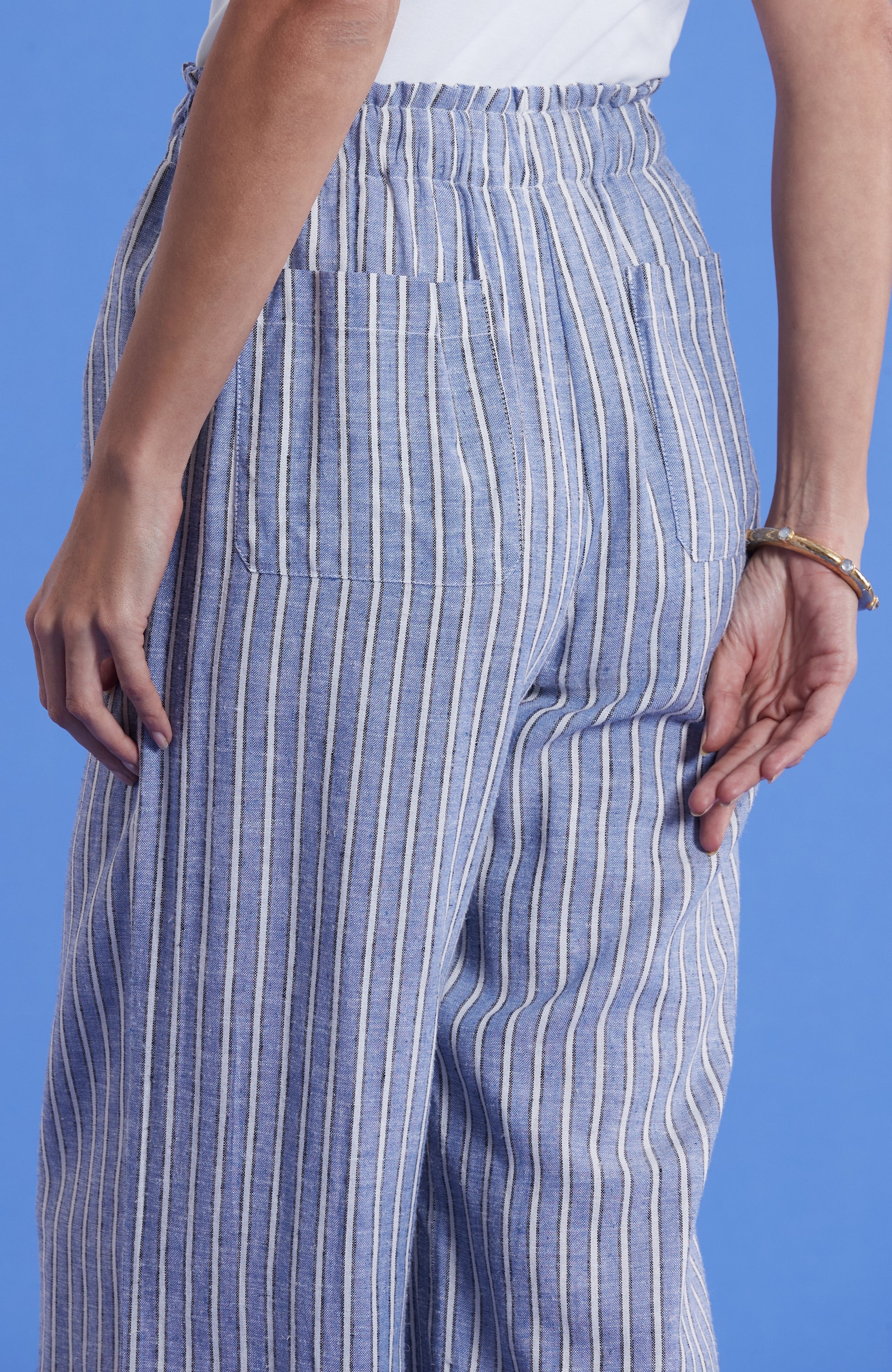 Palmer Bermuda Stripe Pants