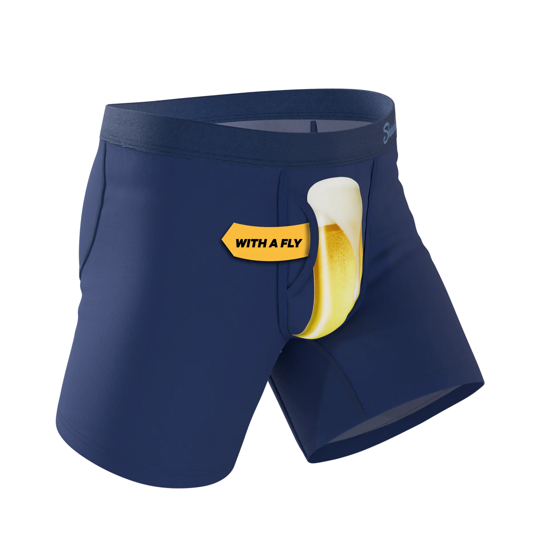 The Proper Pint | Beer Glass Ball Hammock Pouch Underwear w/ Fly