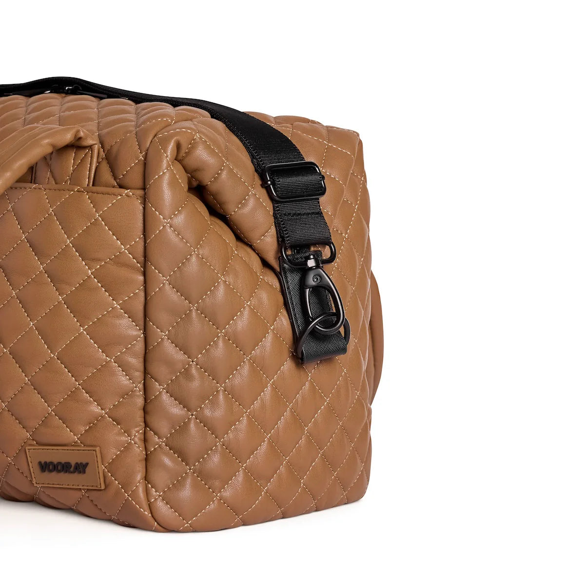 Alana Duffel Quilted Black
