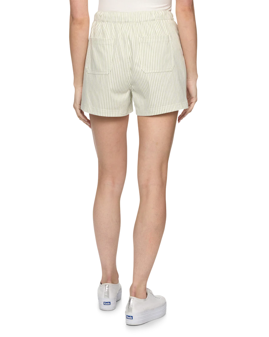 Buffy Drawstring Rail Road Short
