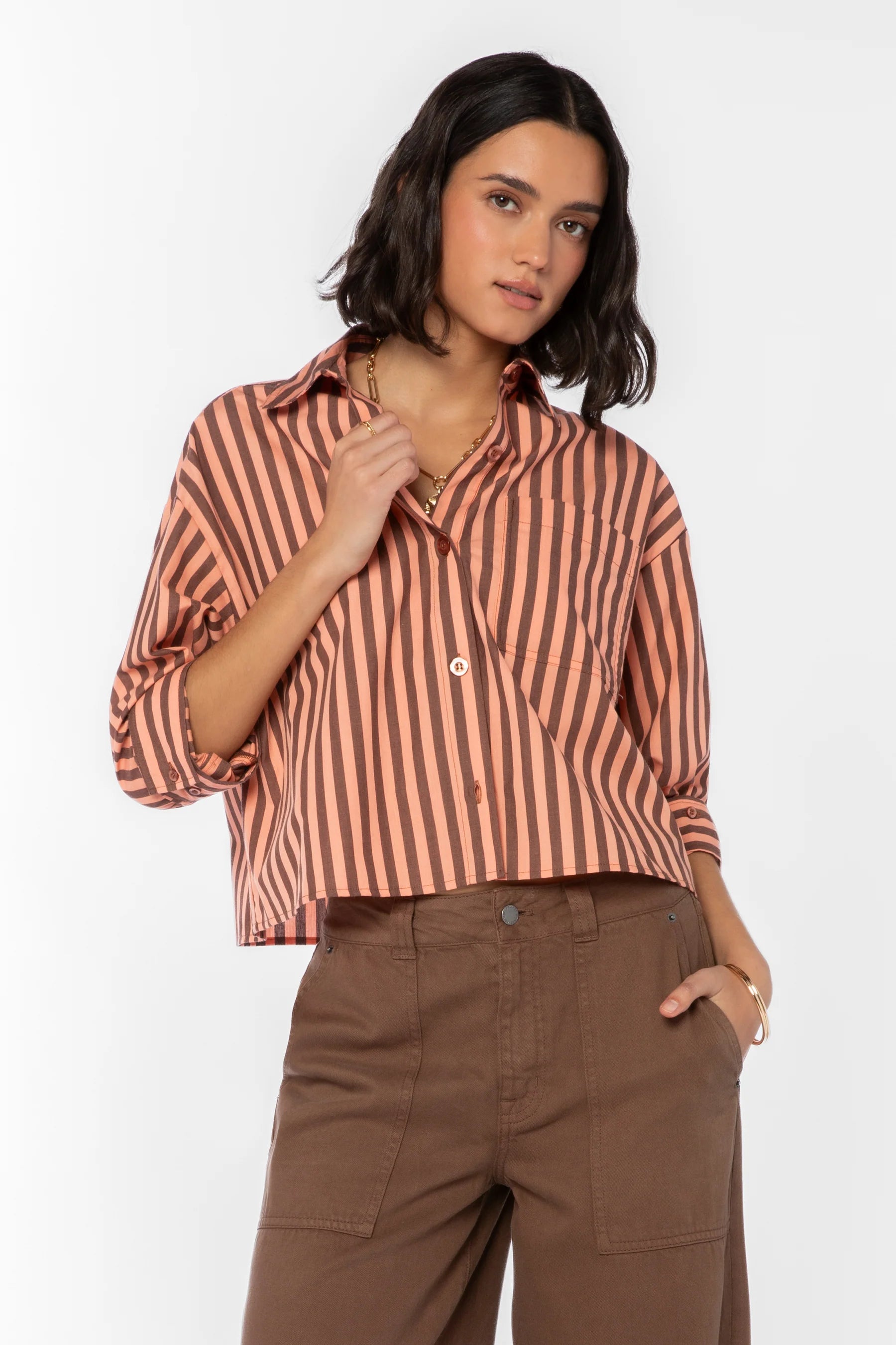Stormi Button Down Top