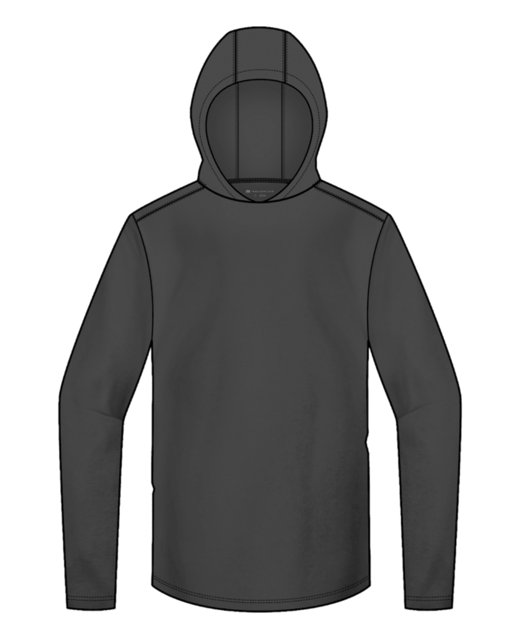 Heater Series Jersey LS Hoodie