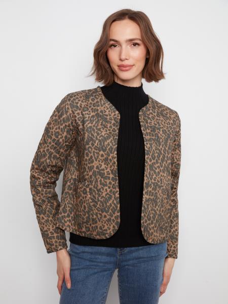 Printed Quilted Jacket