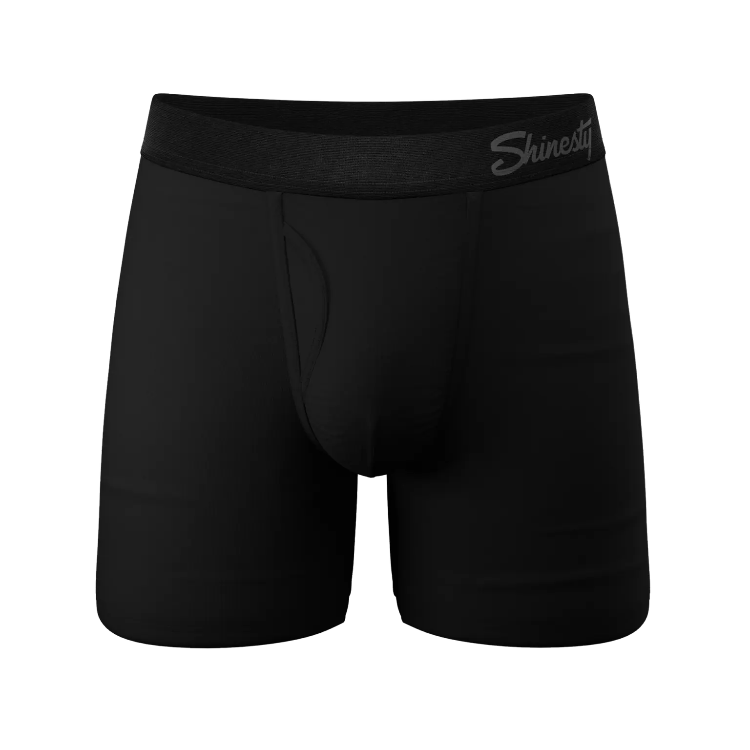 The Threat Level Midnight | Black Ball Hammock Pouch Underwear with Fly