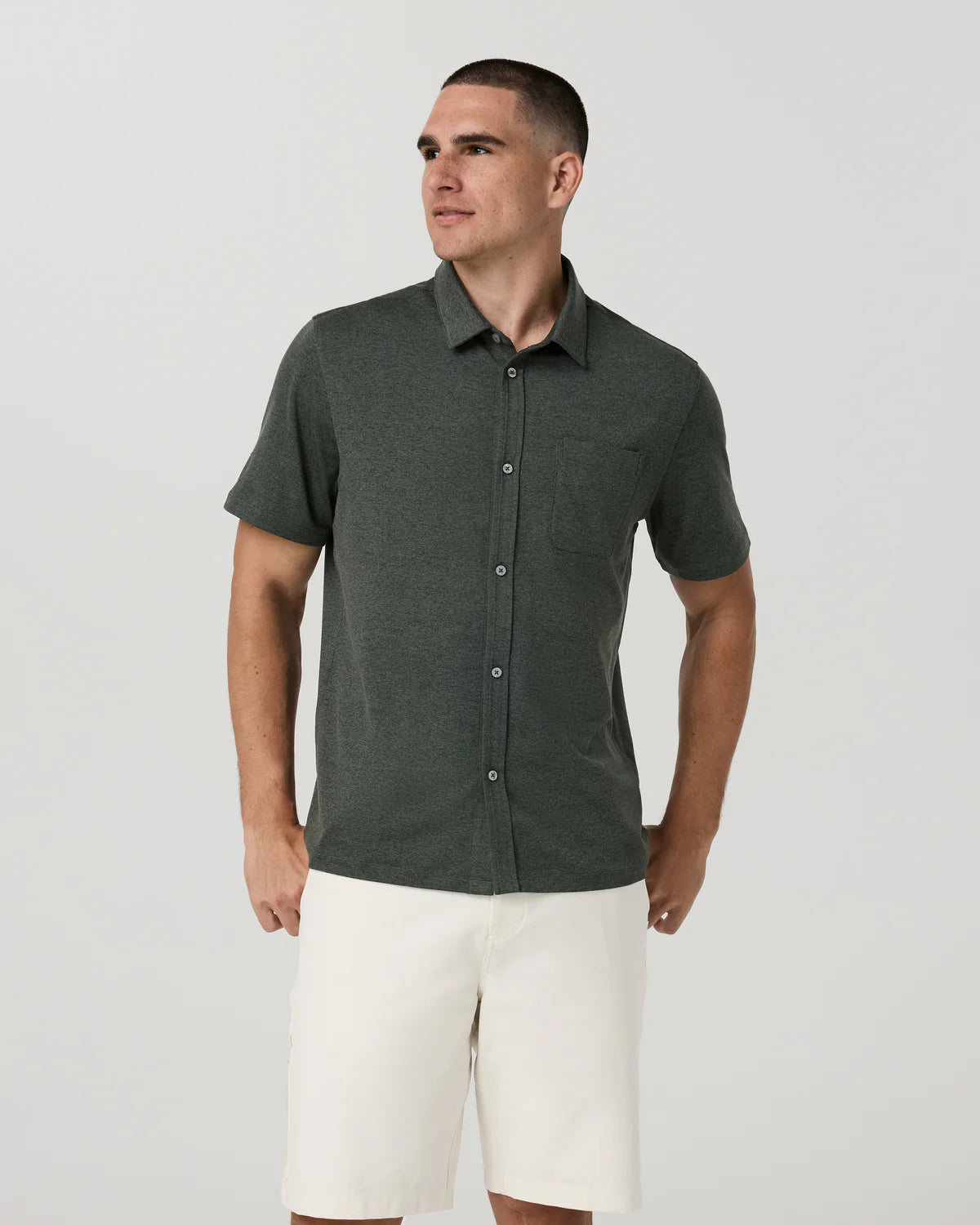 S/S Ponto Button Down