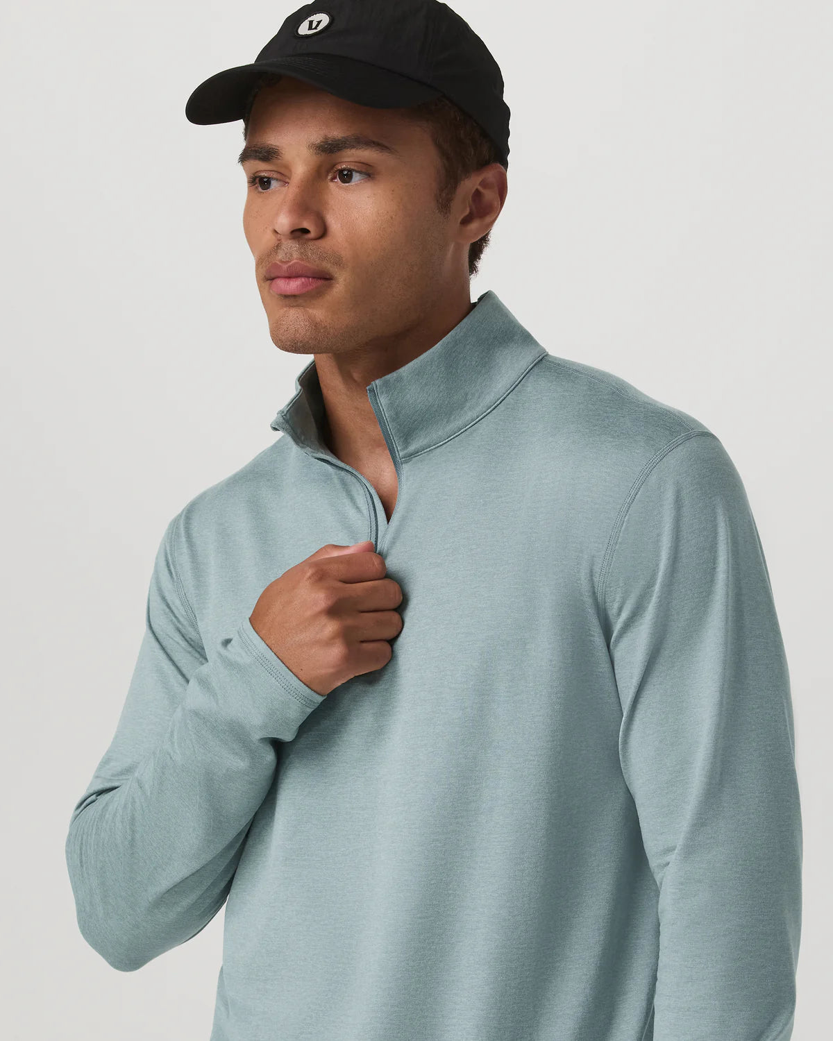Ponto 1/2 Zip Mock Neck