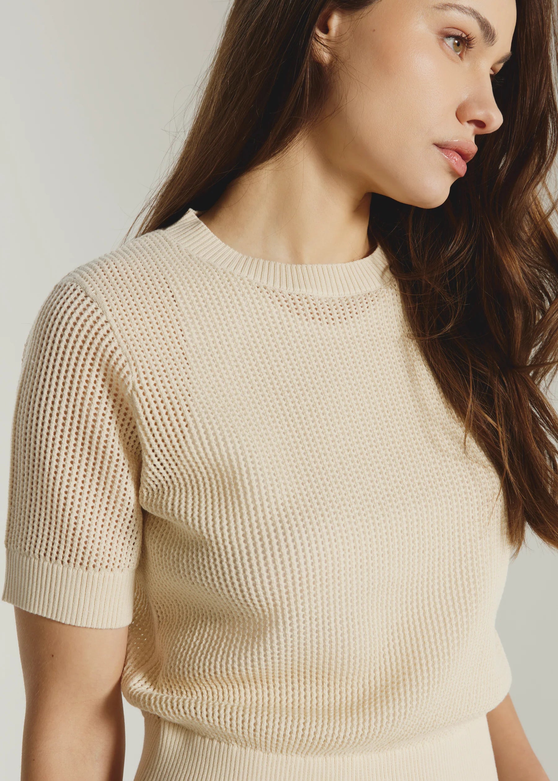 Selene Open Knit Top