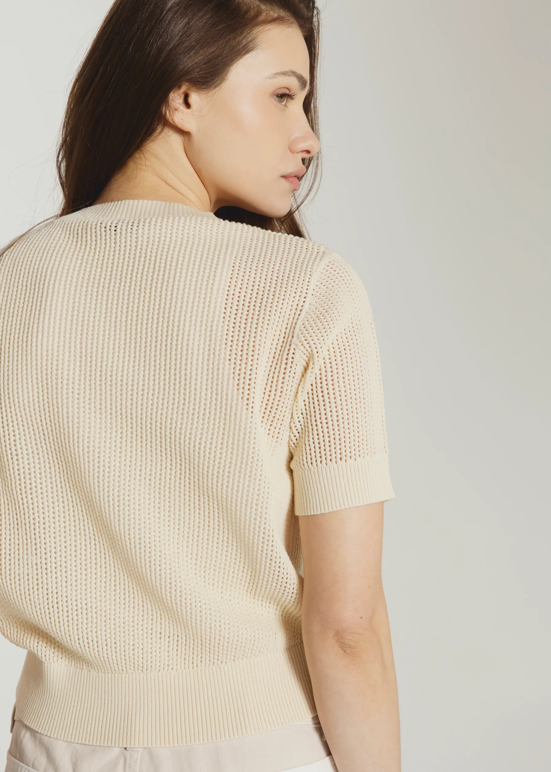Selene Open Knit Top
