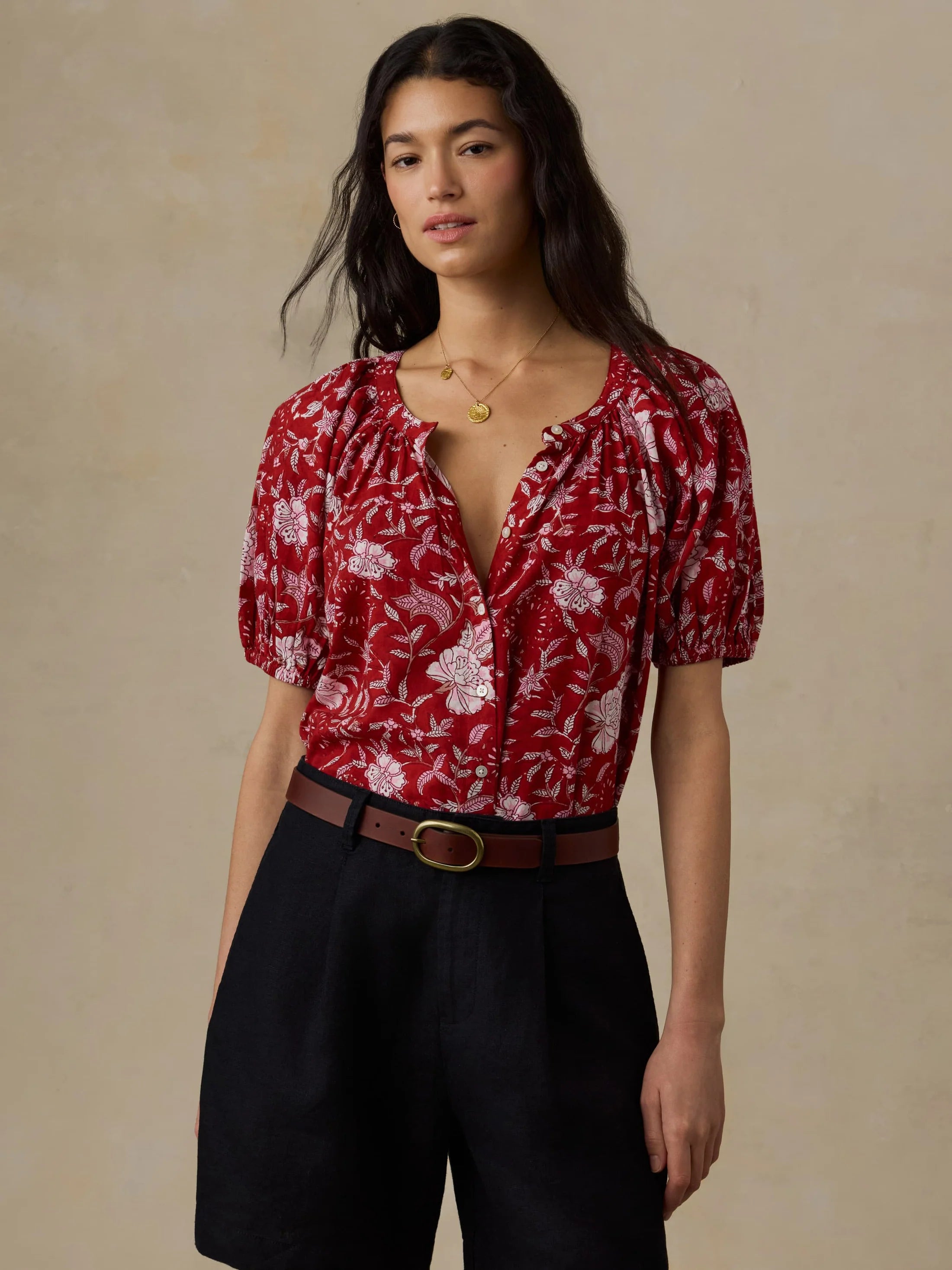 Voile Lettie Top