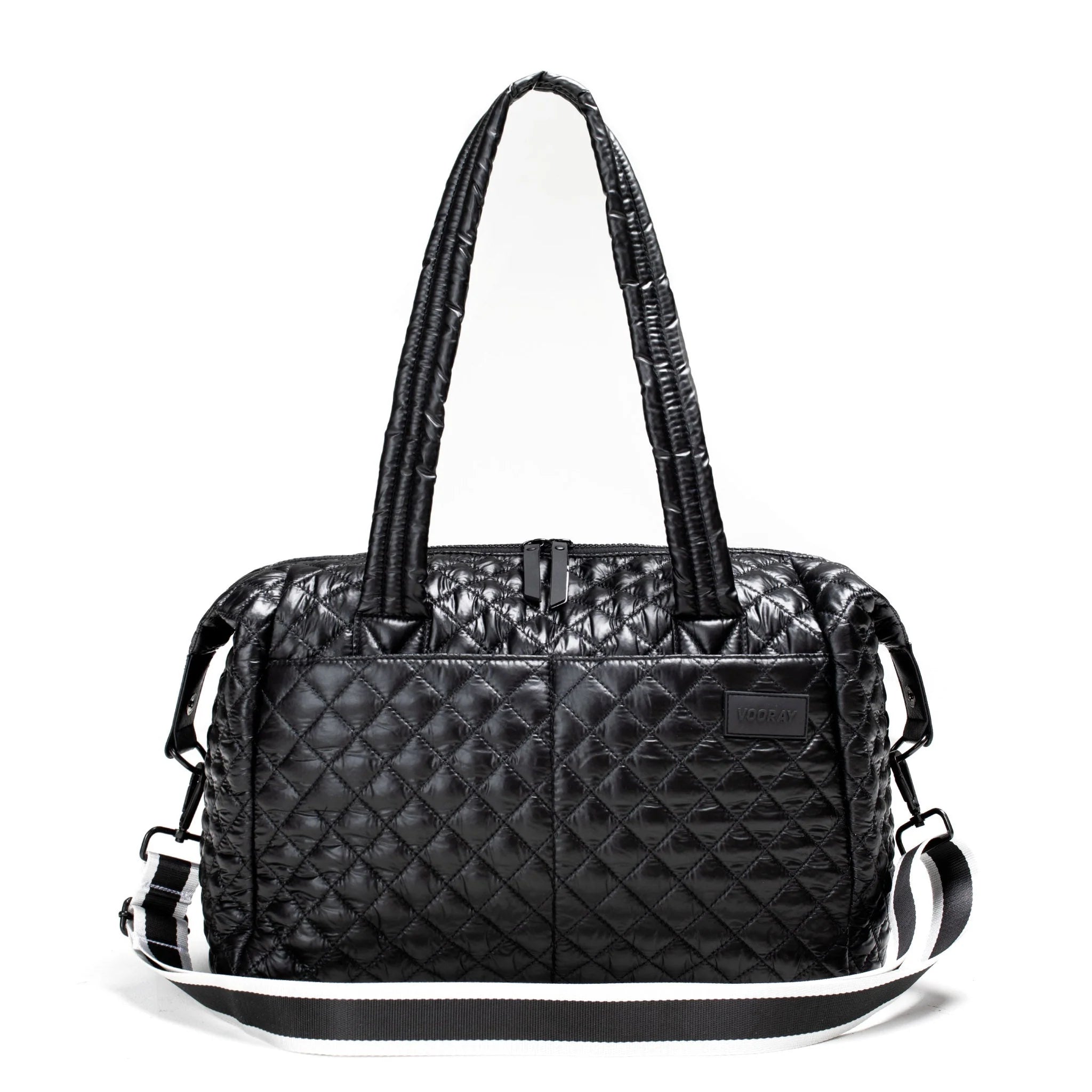 Alana Duffel Quilted Black