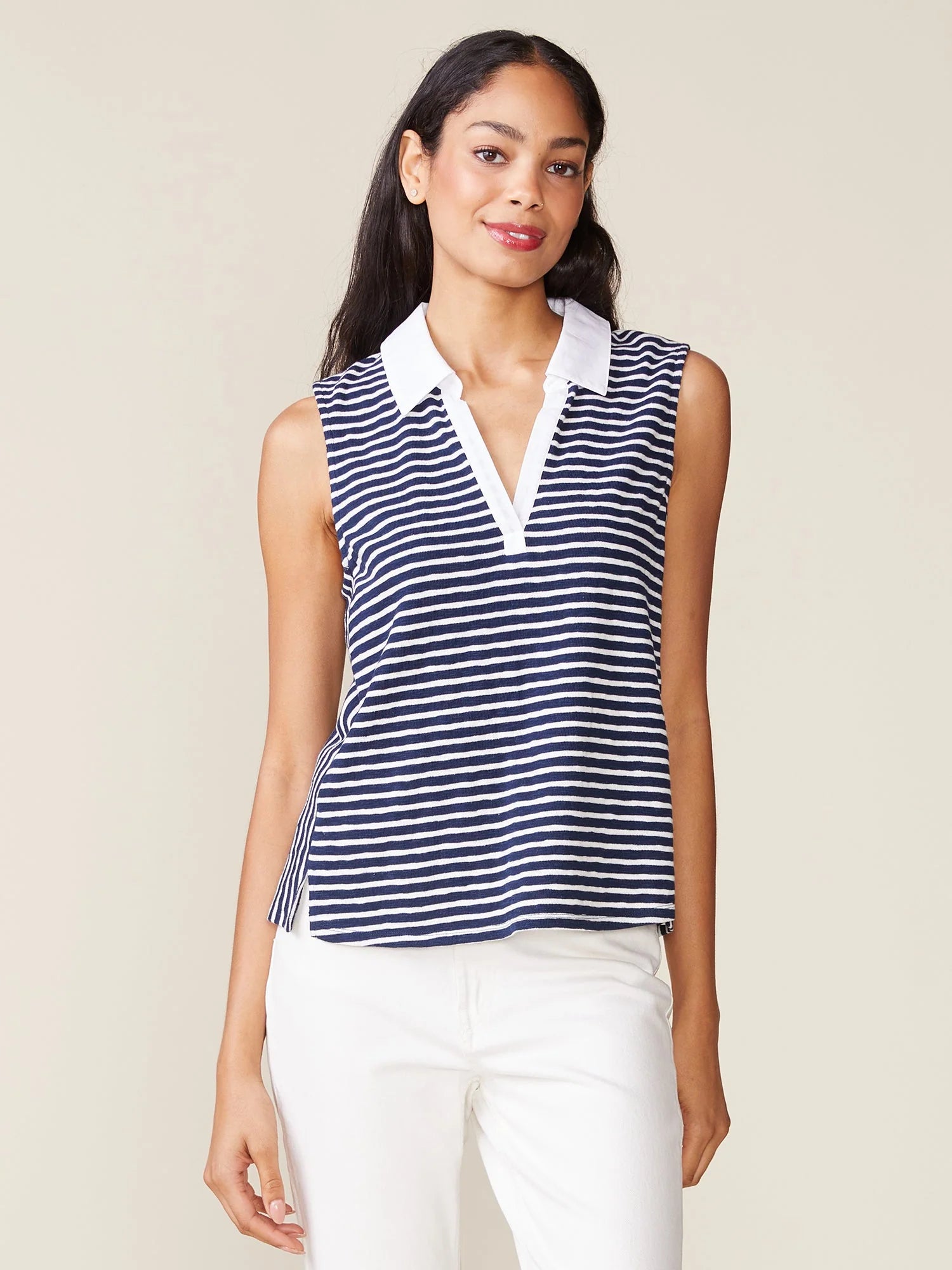 Change Your Stripes Collared Polo