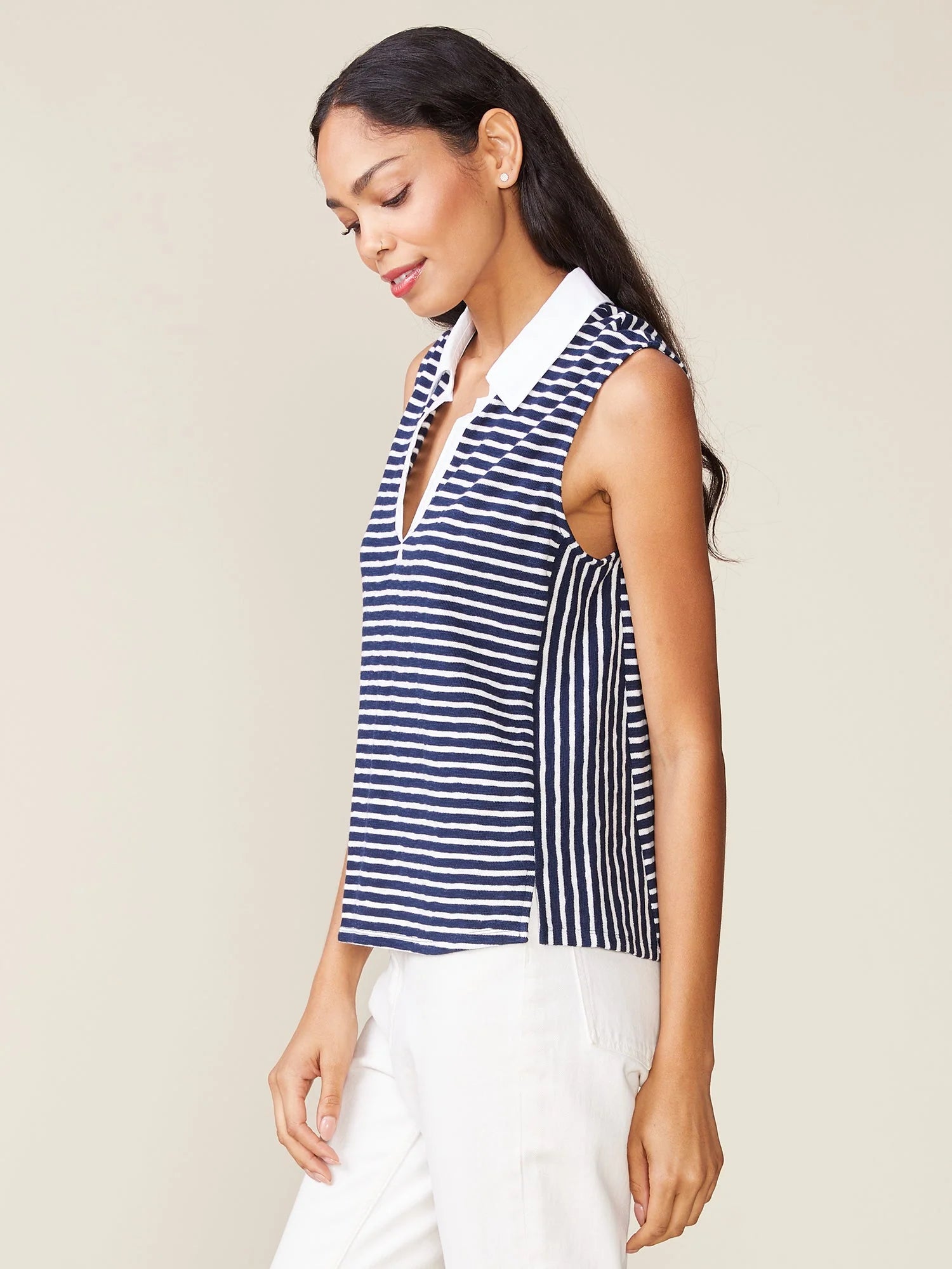 Change Your Stripes Collared Polo