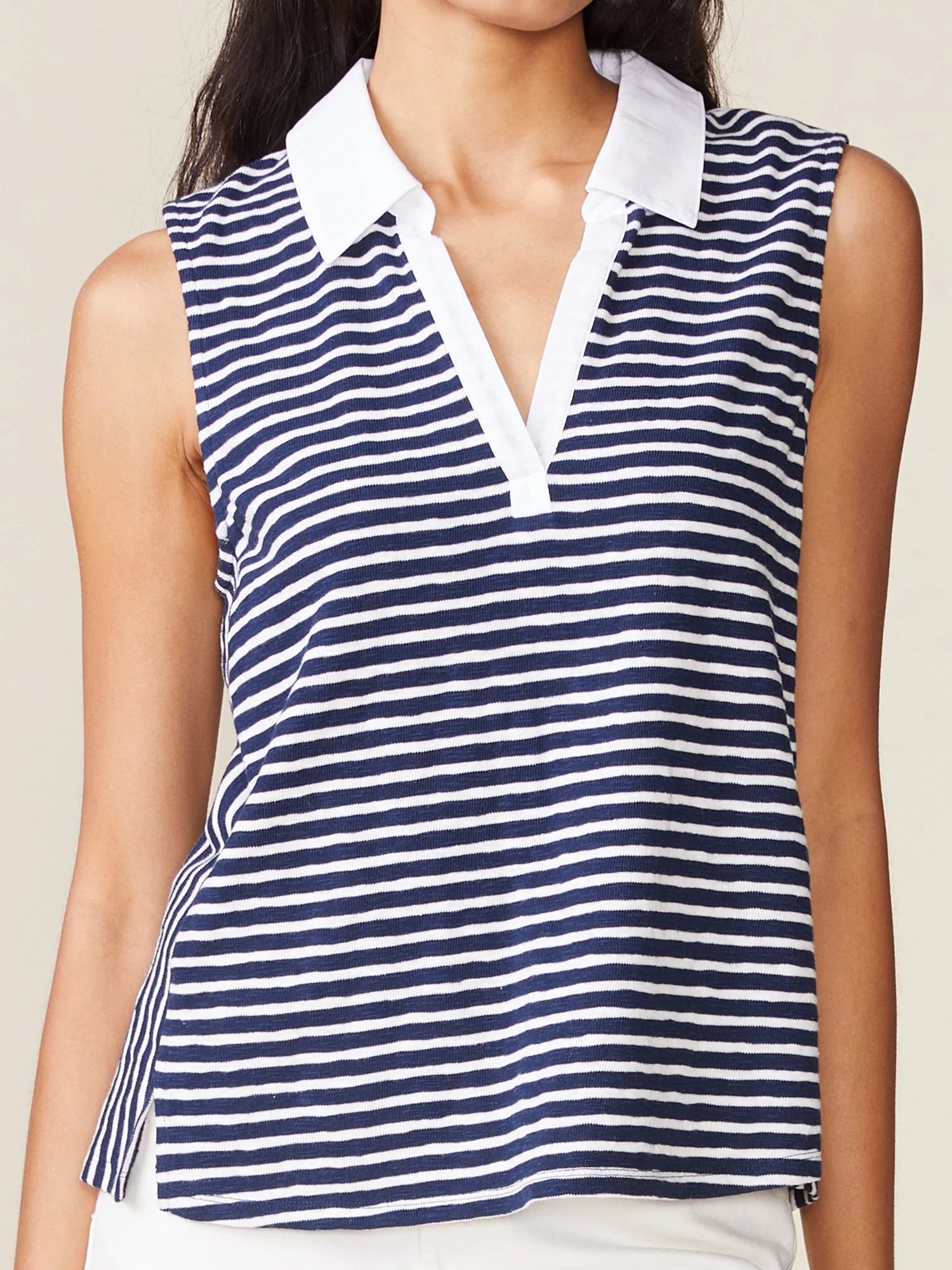 Change Your Stripes Collared Polo