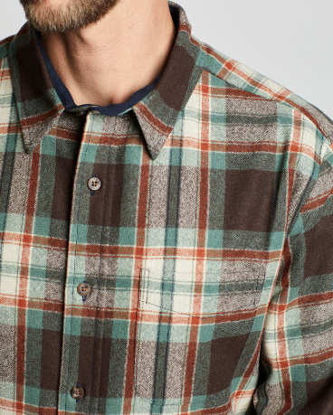 Lodge Shirt- 100%  Virgin Wool