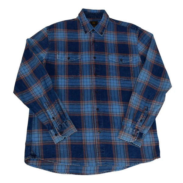 Long Sleeve Button Up Plaid Flannel