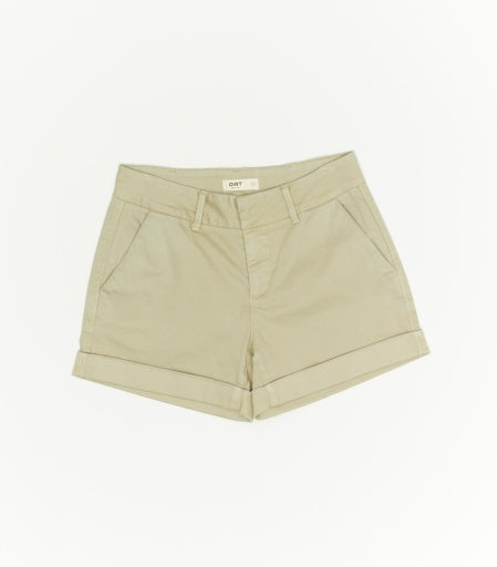 Mid Rise Slit Pocket Shorts