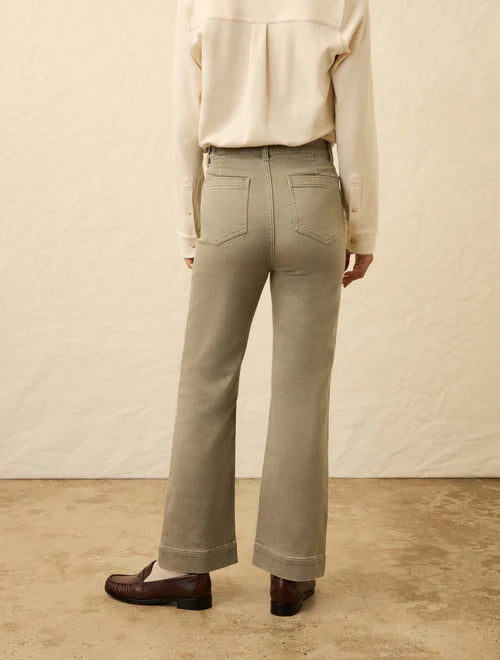 Stretch Terry Patch Pocket Ankle Pant